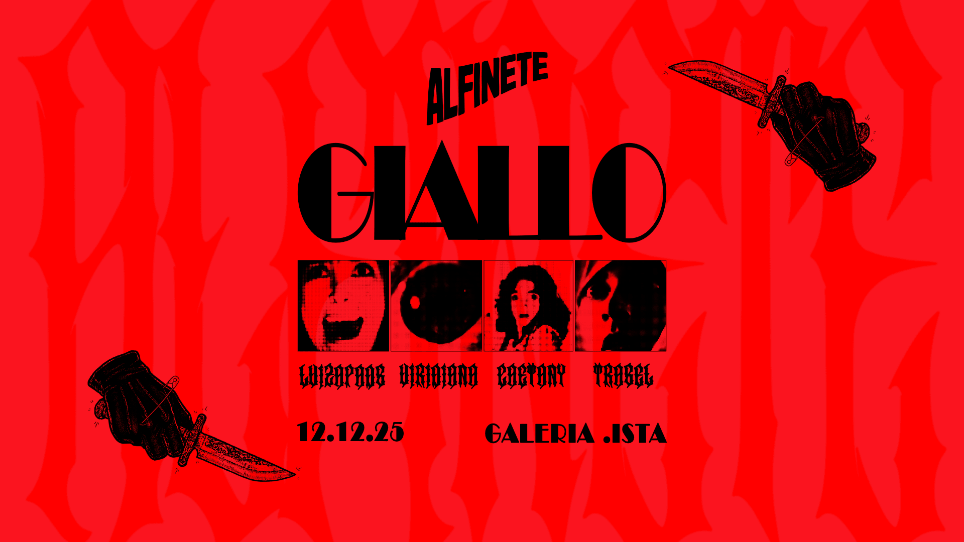 Alfinete X ~ Giallo @ Galeria .Ista Cover
