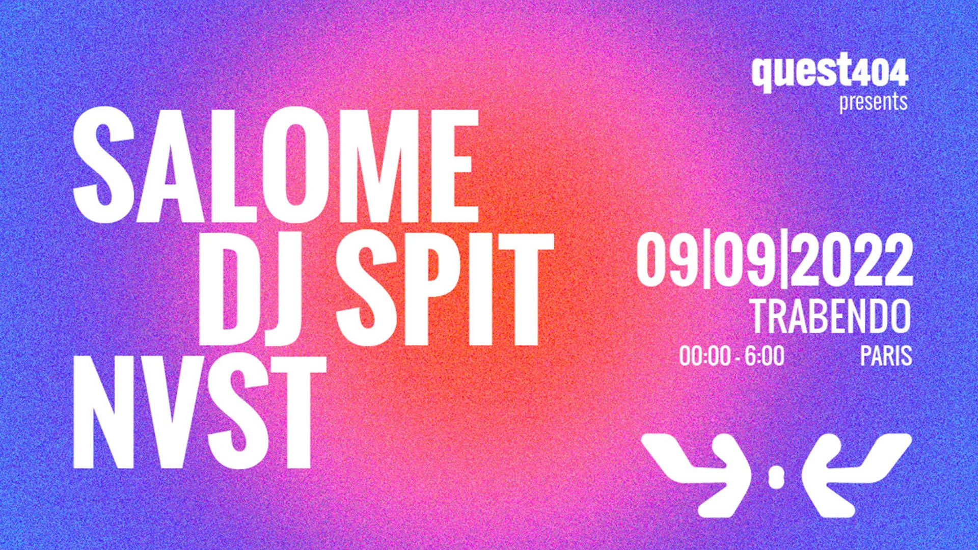 Quest404 : Salome, Dj Spit, Nvst Cover