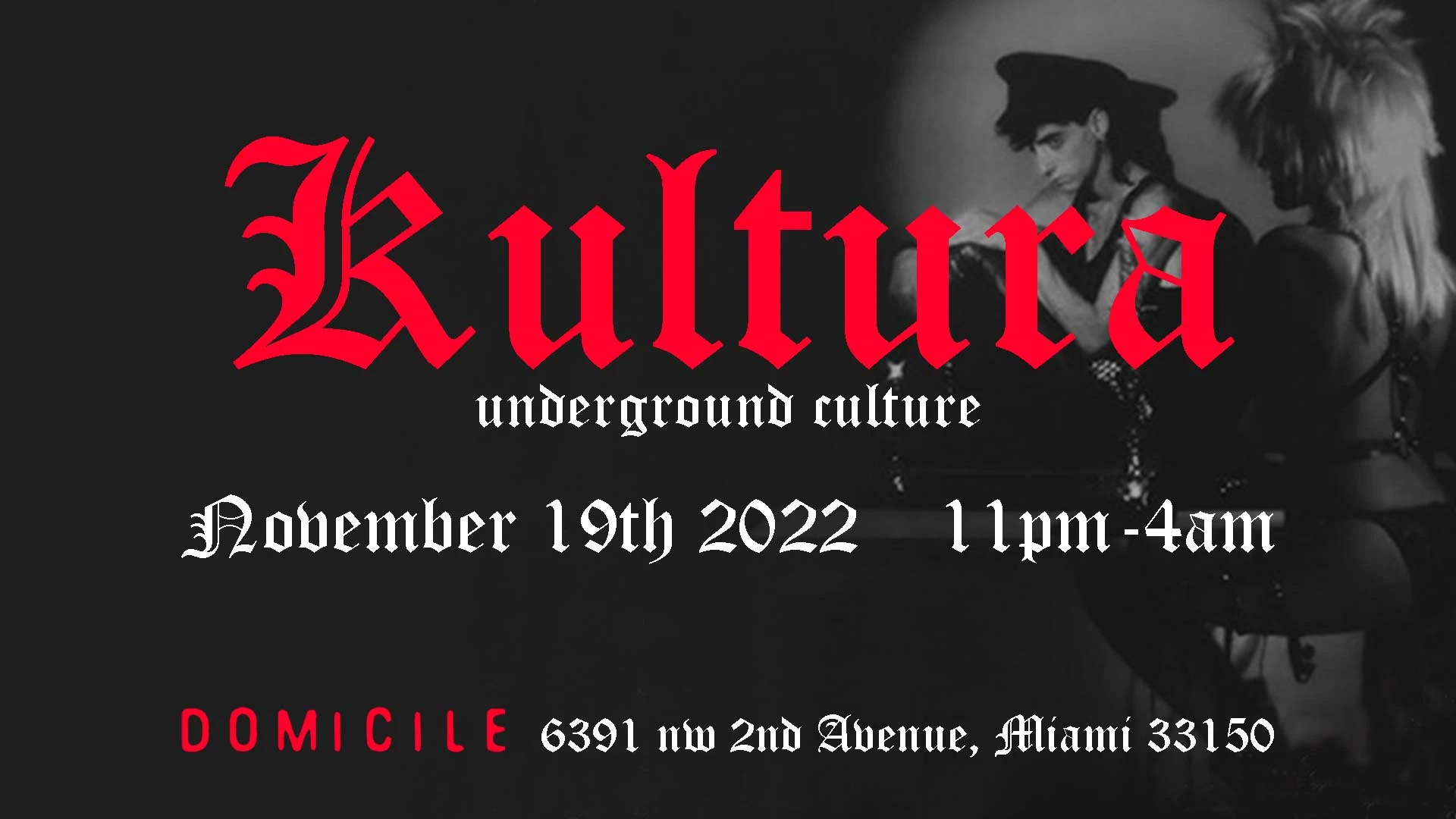 Domicile Presents: Kultura  Cover