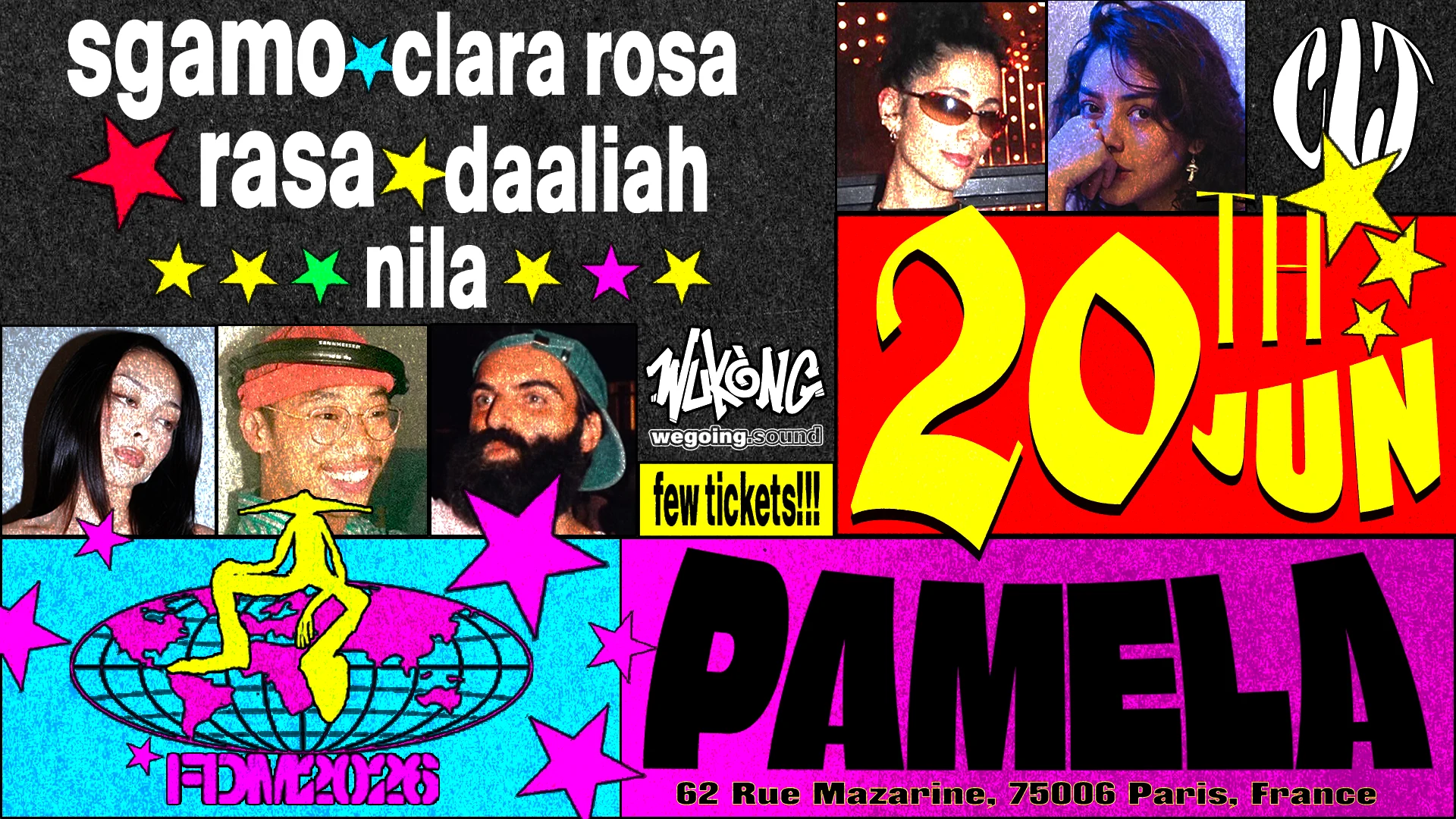 Soundcheck - Sgamo, Clara Rosa, Rasa, Daaliah, Nila Cover