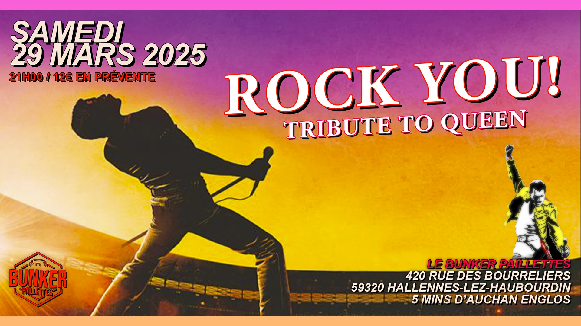 Rock You! Tribute To Queen Cover