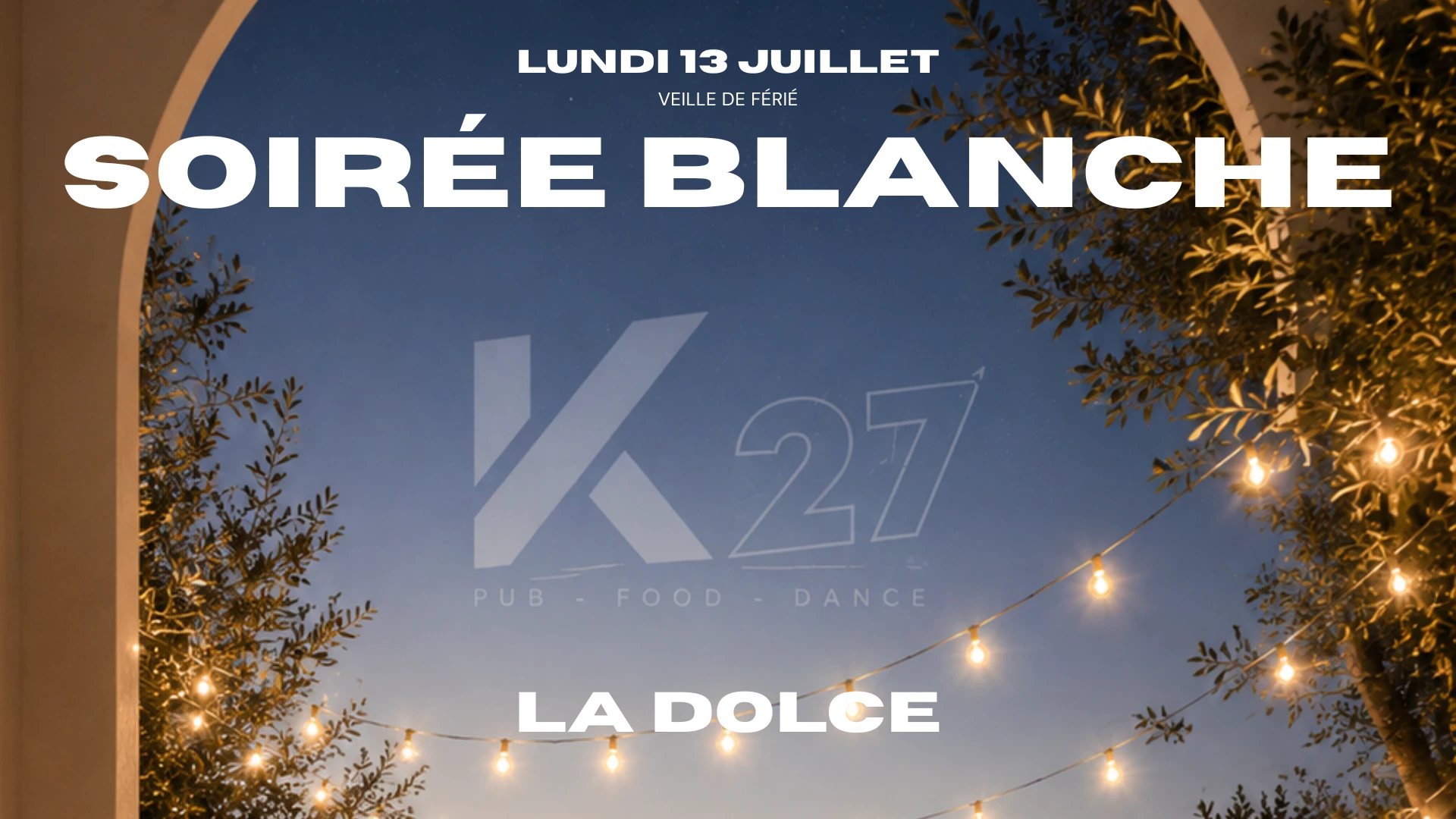 Soirée Blanche - La Dolce - K27 Cover