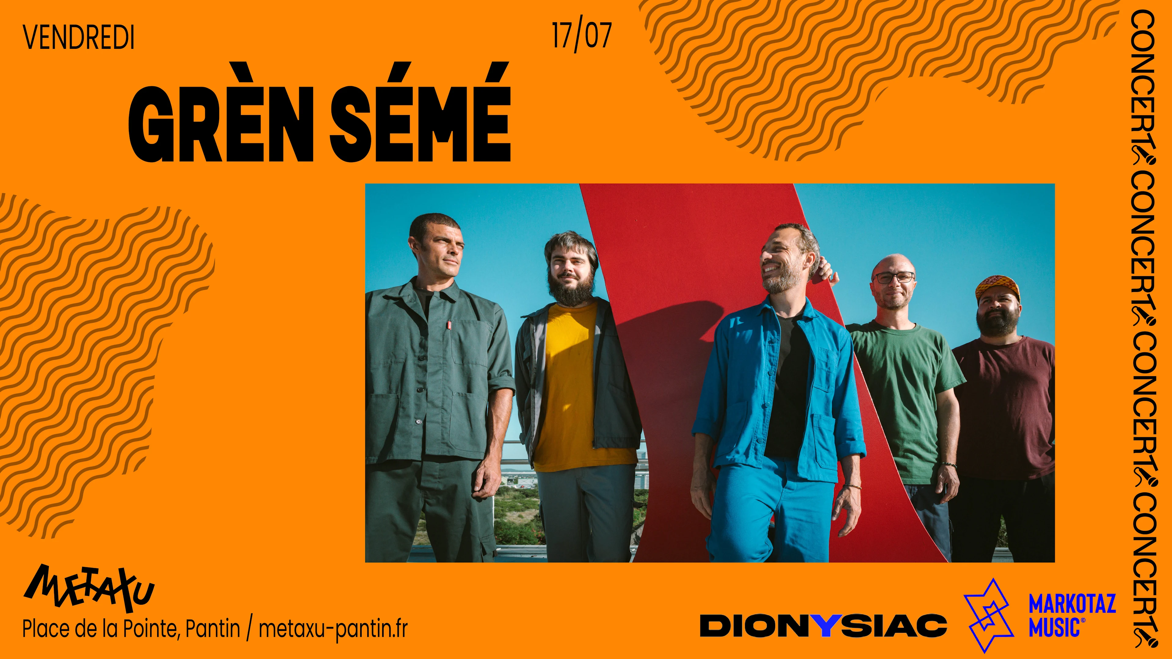 Grèn Sémé - Concert Cover