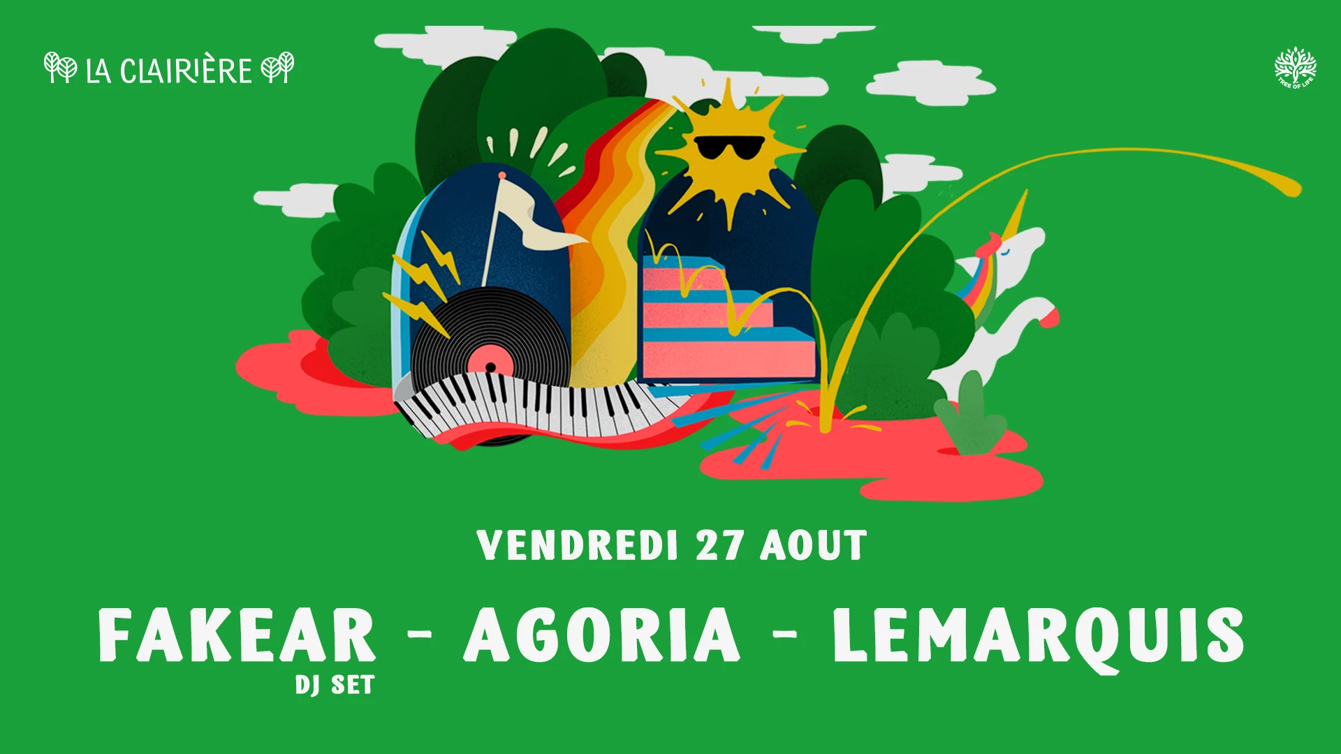 La Clairière : Fakear & Agoria Cover