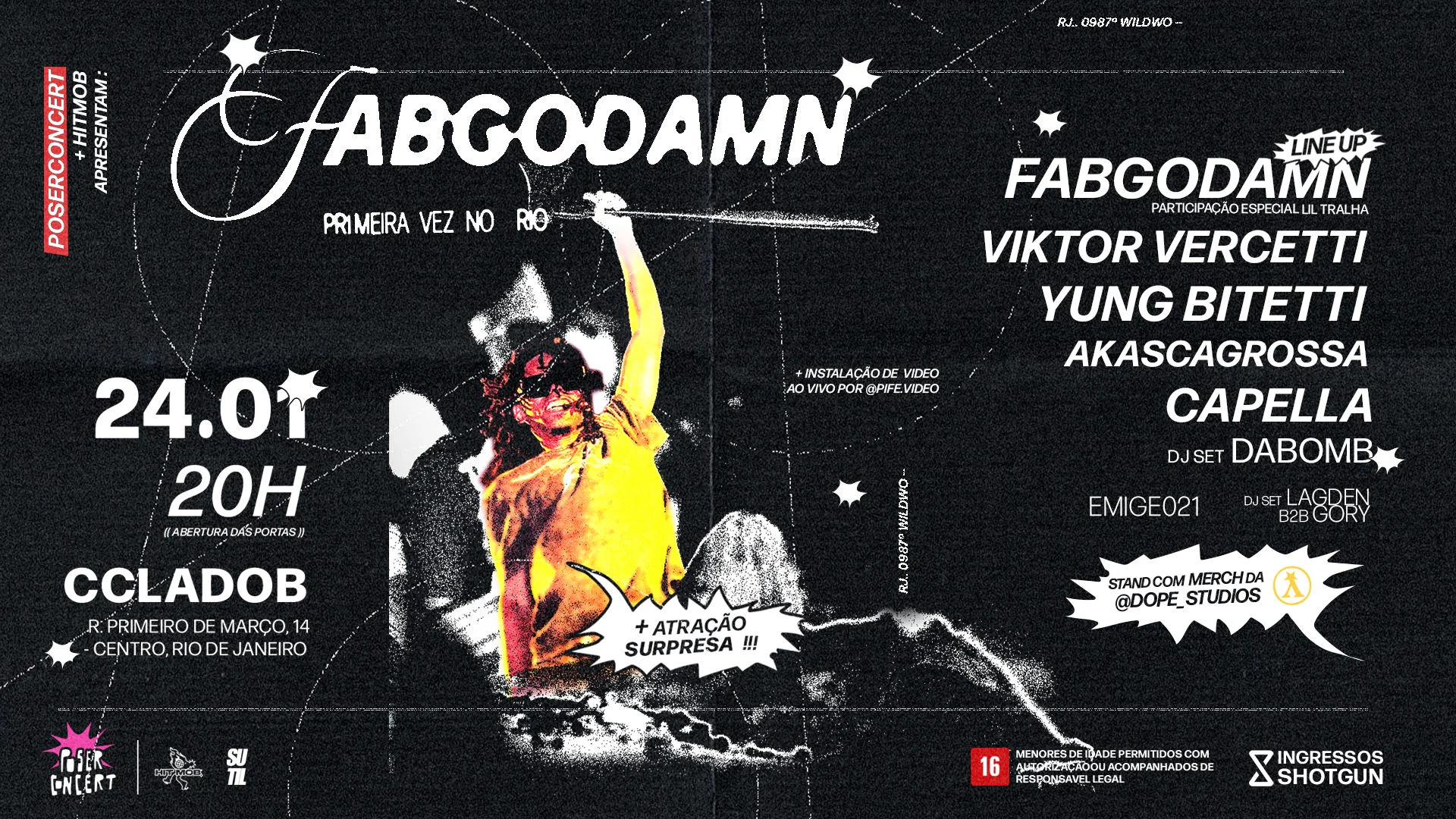 Fabgodamn No Rio! Com Viktor Vercetti, Akascagrossa E + Cover