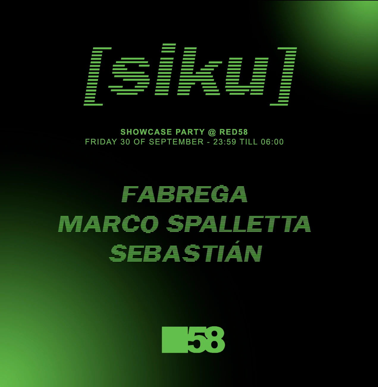 Siku Series Showcase - Fábrega / Marco Spalletta / Sebastián Cover