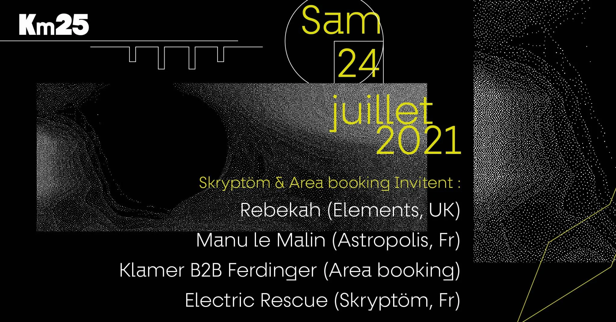 Skryptöm X Area Booking : Rebekah, Manu Le Malin... Cover