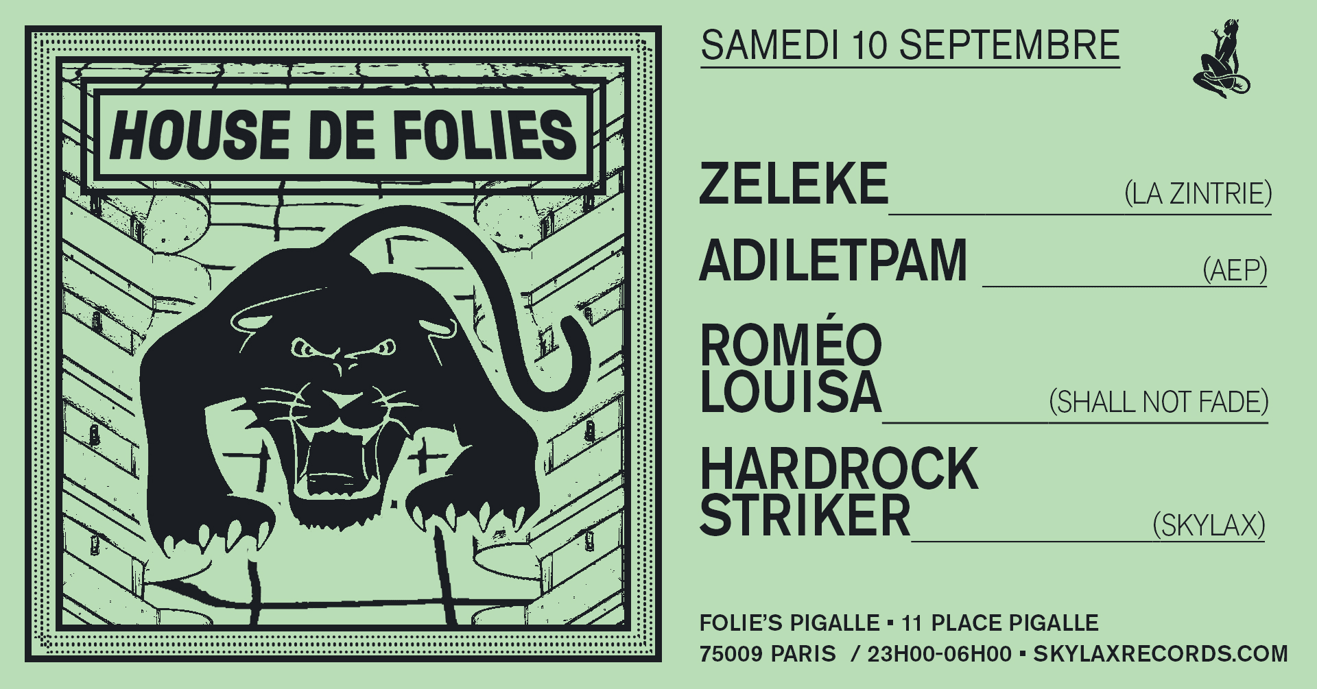 House De Folies W/ Zeleke, Adiletpam, Romeo Louisa & Skylax Cover