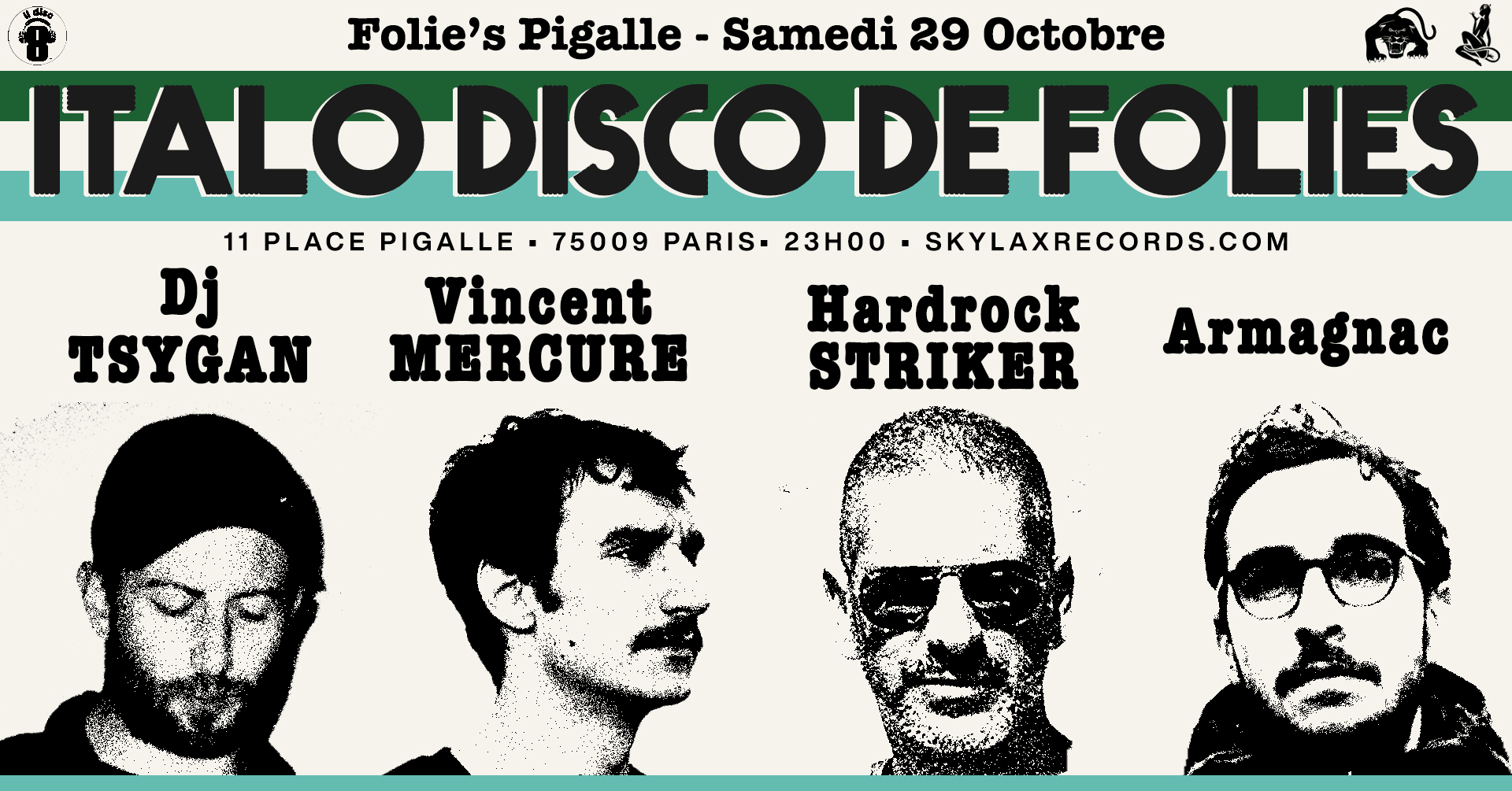 Italo Disco De Folies W/ Dj Tsygan, Armagnac, Vincent Mercure & Skylax Cover