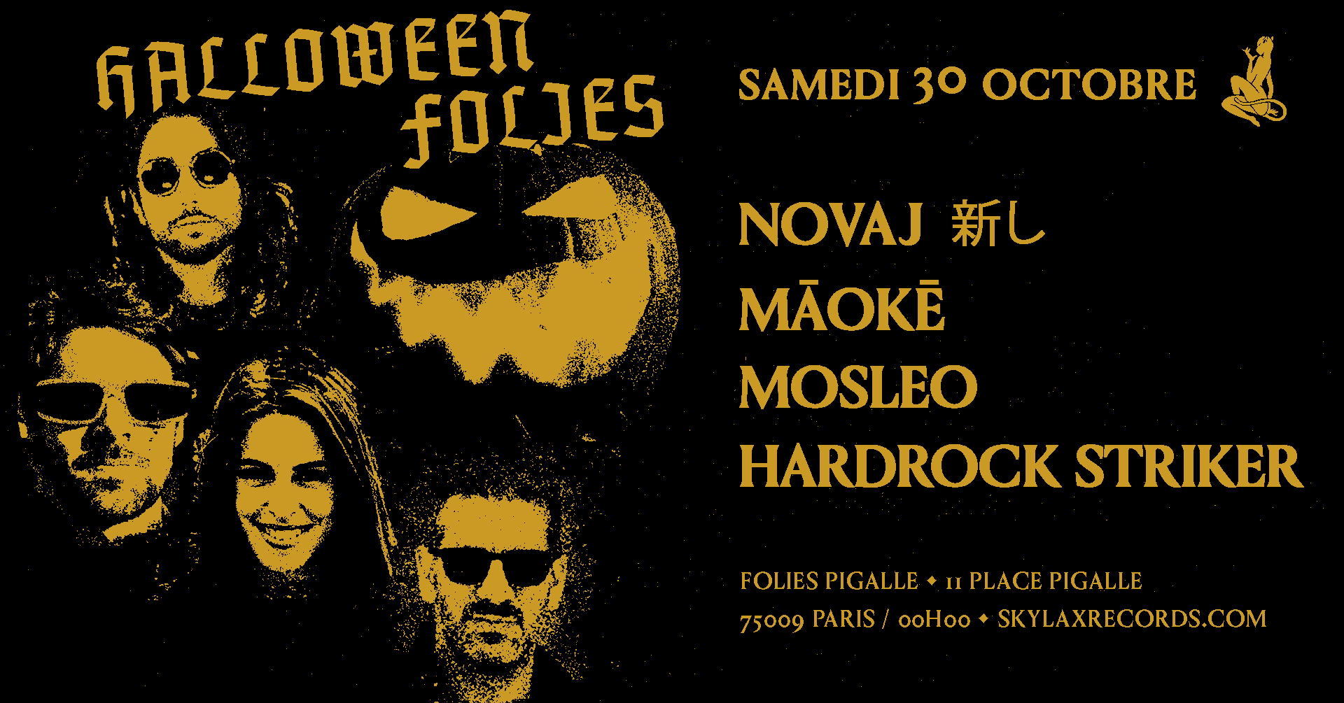 Halloween Folies 2021 : Novaj 新し, Māokē, Mosleo, Hardrock Striker Cover