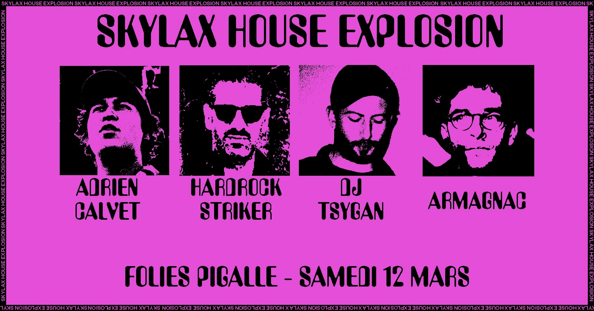 Skylax W/ Hardrock Striker, Armagnac, Dj Tsygan & Adrien Calvet  Cover