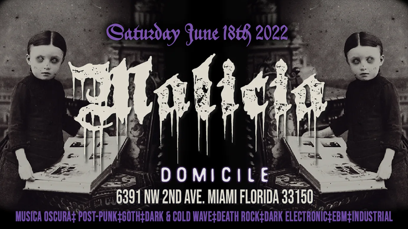 Domicile Presents : Malicia Cover
