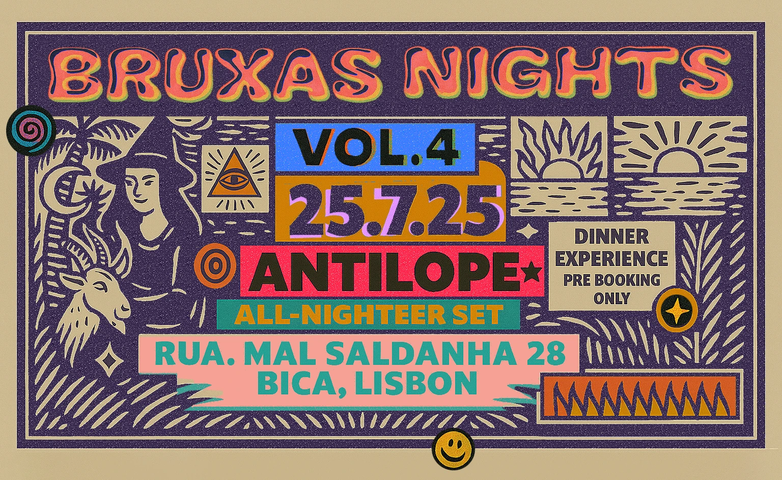 Bruxas Nights Vol.4 - Dinner & Party Cover