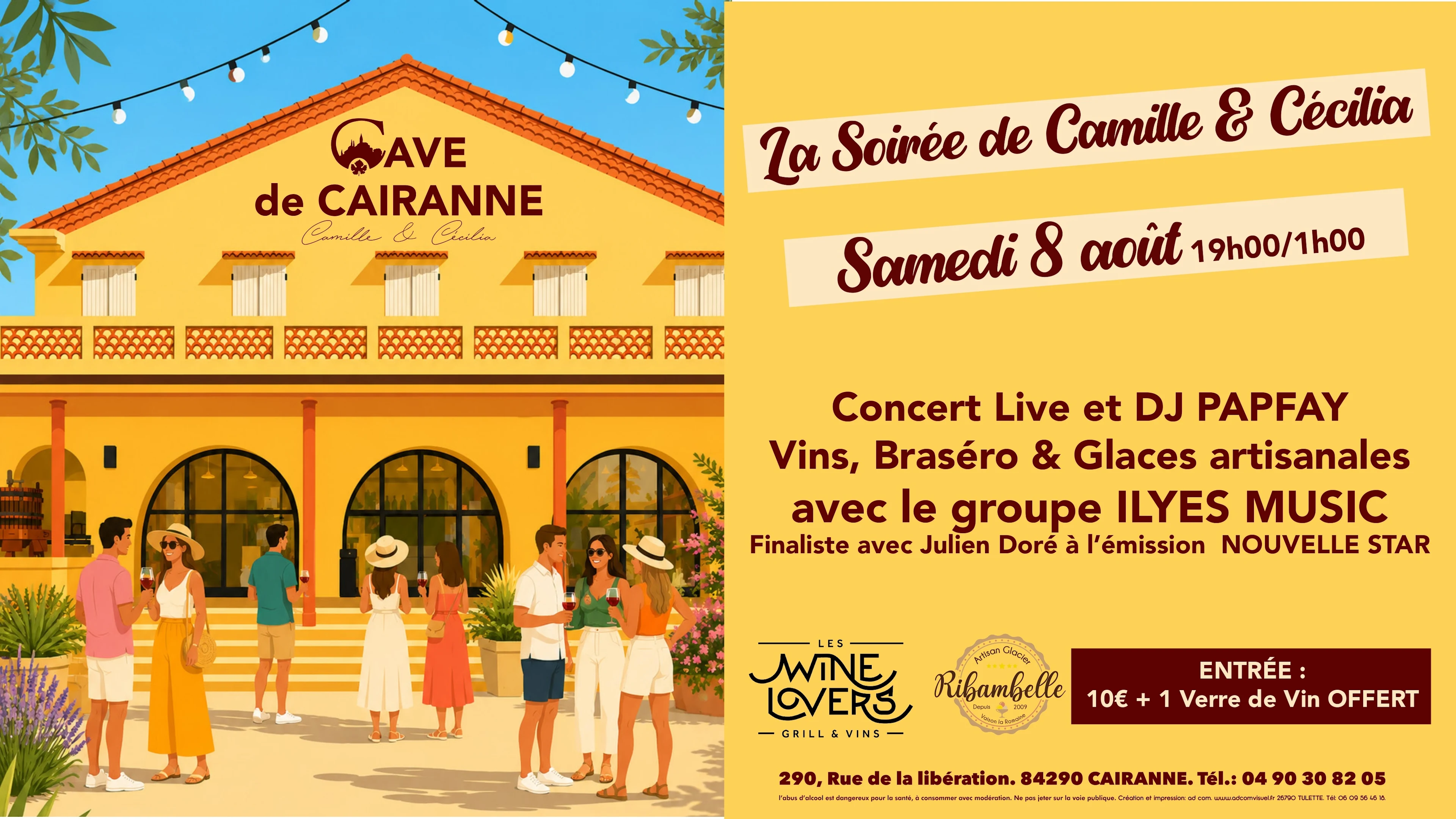 La Soiree De Camille & Cecilia Cover
