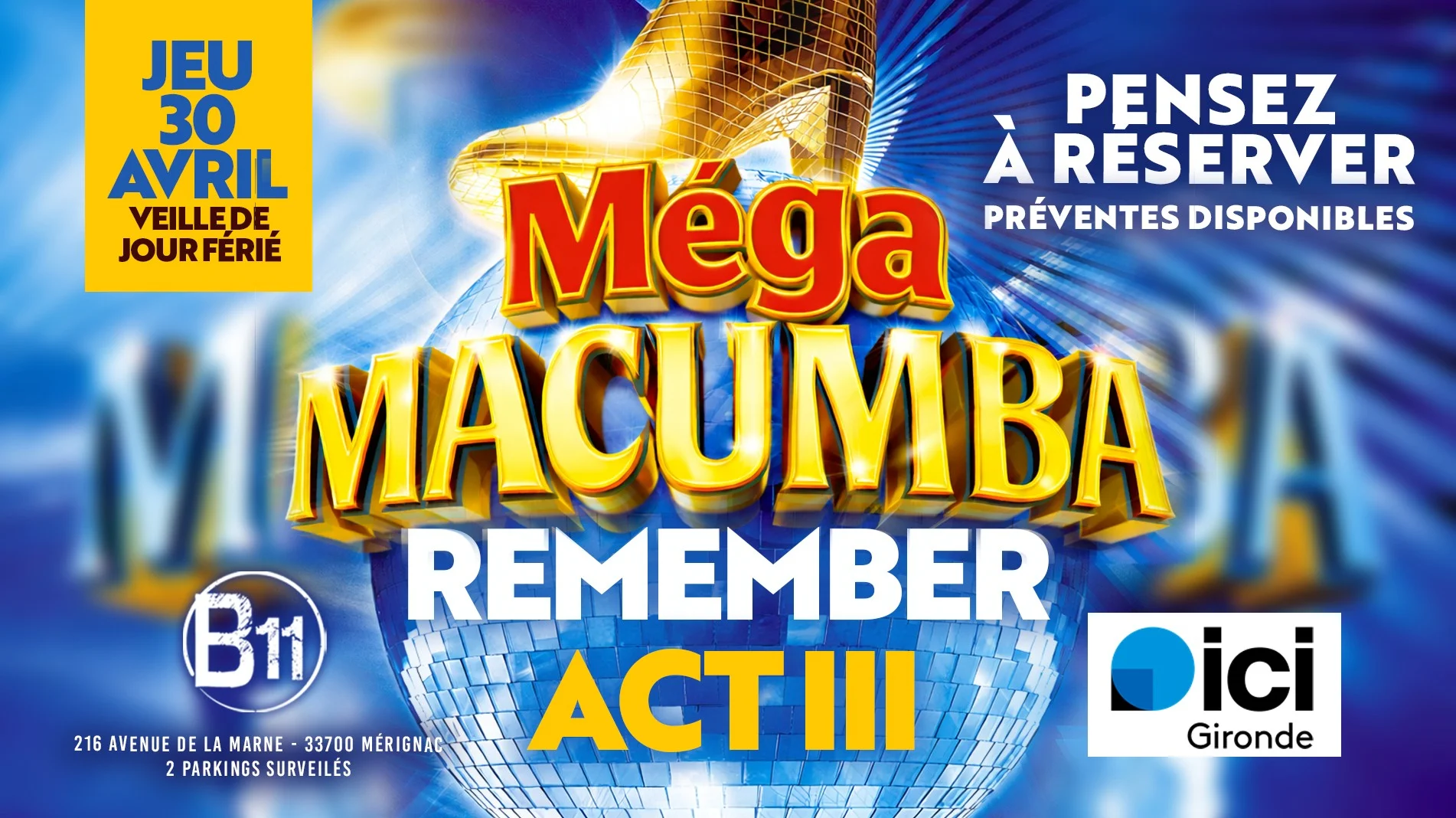 Mega Macumba Remember Acte 3 Cover