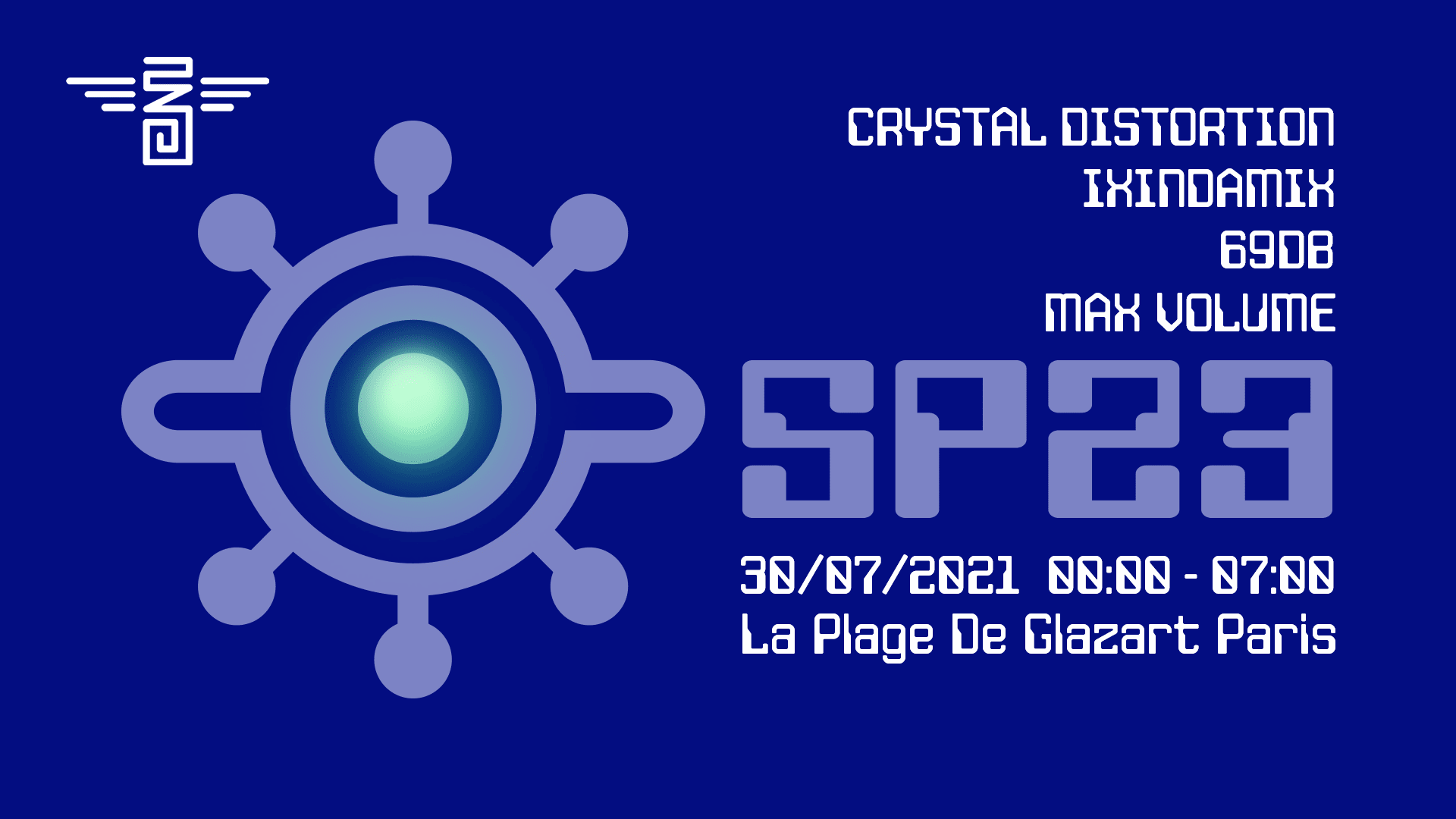 Sp23 : Crystal Distortion • Ixindamix • 69db • Max Volume Cover