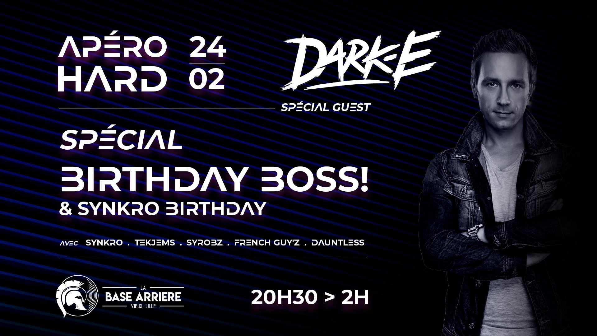 Apéro Hard - Boss Birthday - La Base Arrière - 24/02/2023 Cover