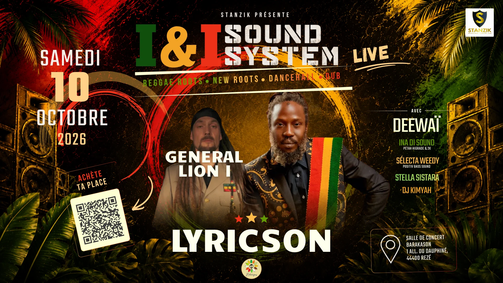 I&I Sound System Live #1 – Lyricson Cover
