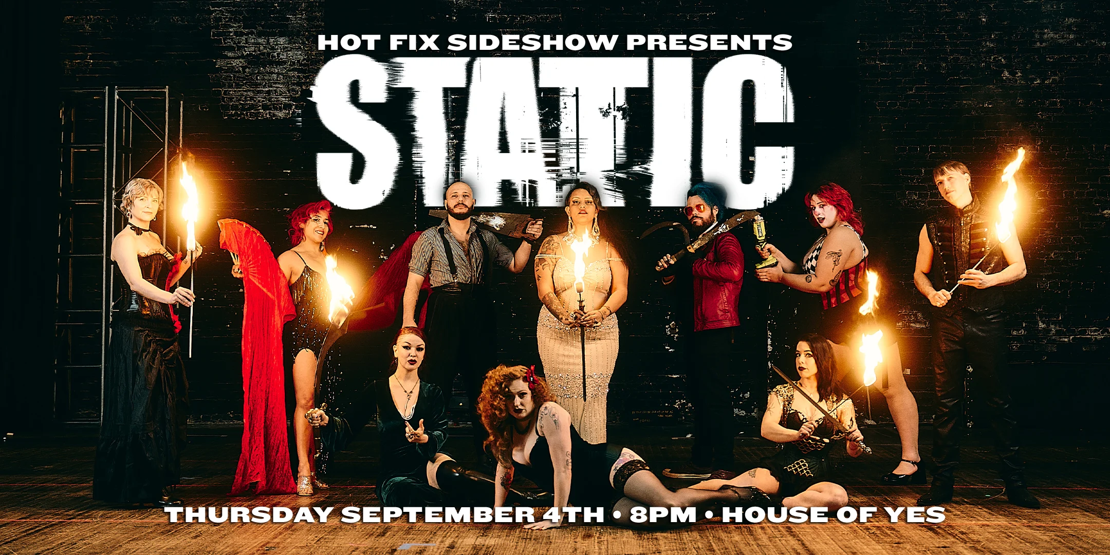 Hot Fix Sideshow: Static Cover