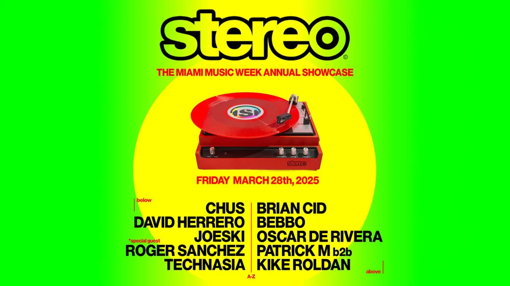 Stereo Miami Music Week Annual Showcase W/ Chus & Friends Cover