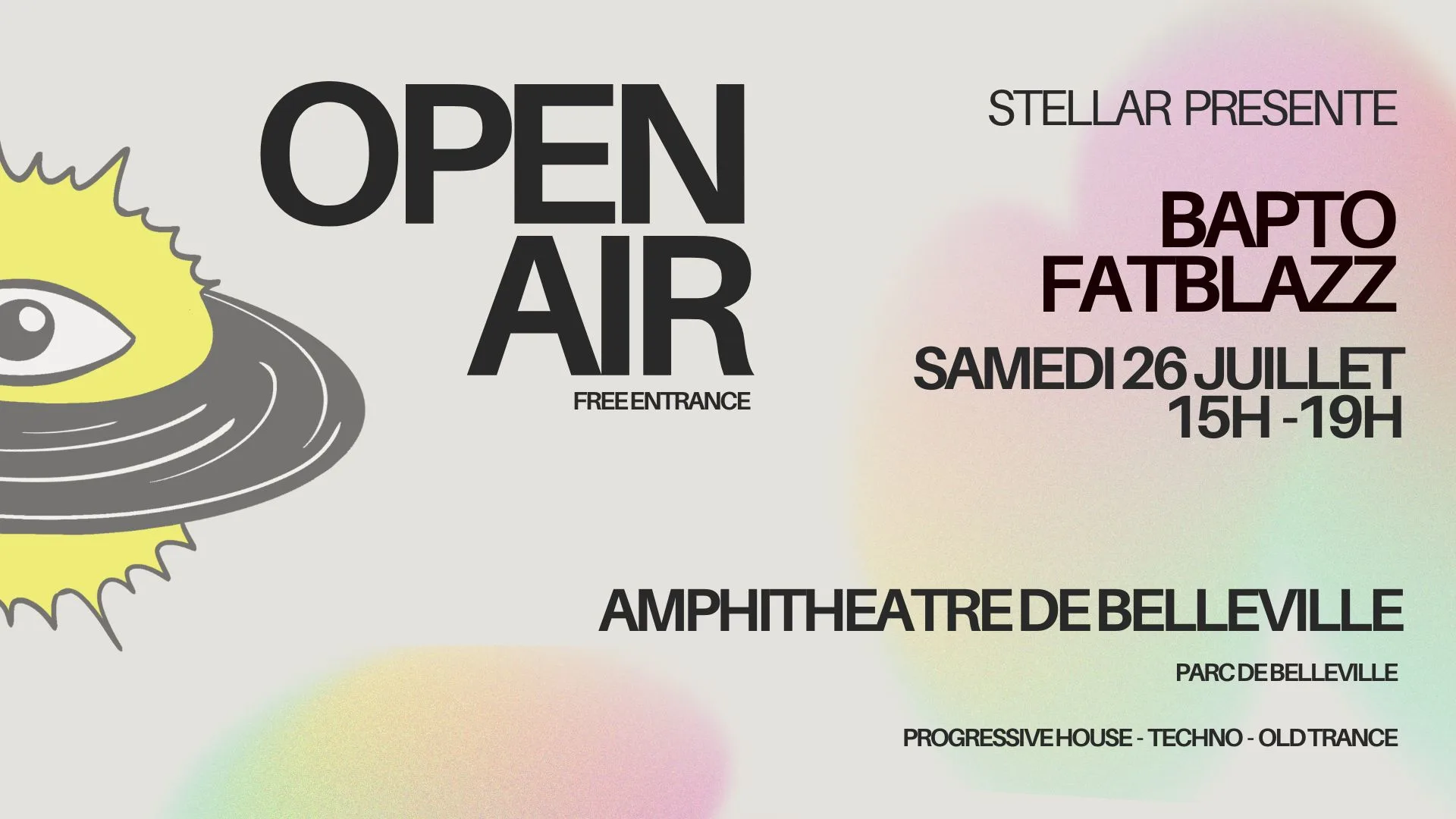 Stellar Presente : Open Air Gratuit / Bapto B2b Fatblazz Cover