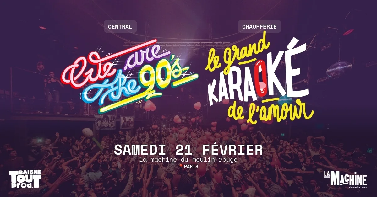 We Are The 90's X Le Grand Karaoké De L’Amour Cover