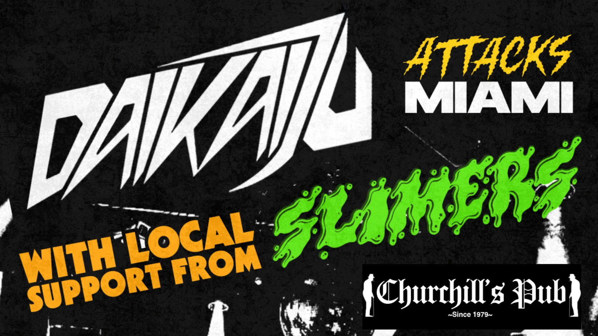 Daikaiju Attacks Miami With Slimers Cover
