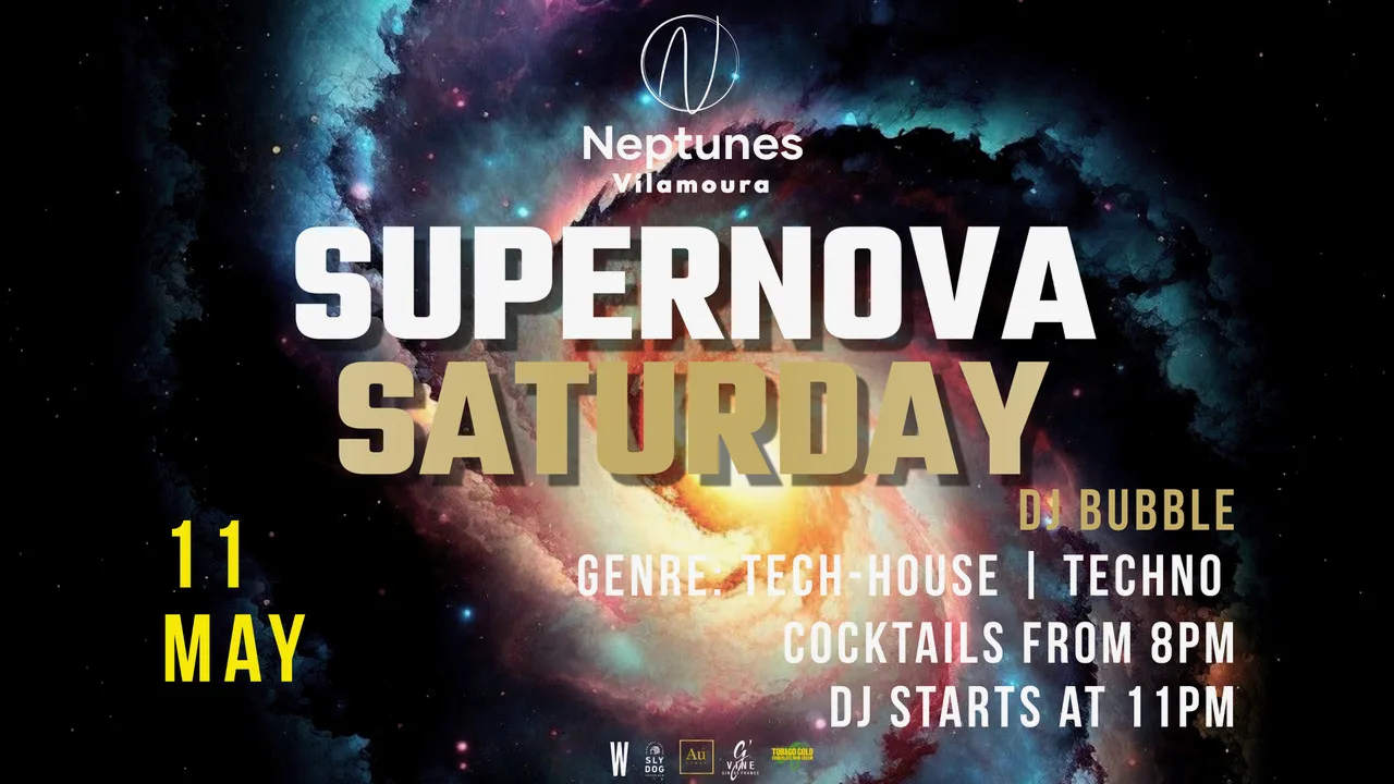 Supernova Saturday With Dj Bubble Cover