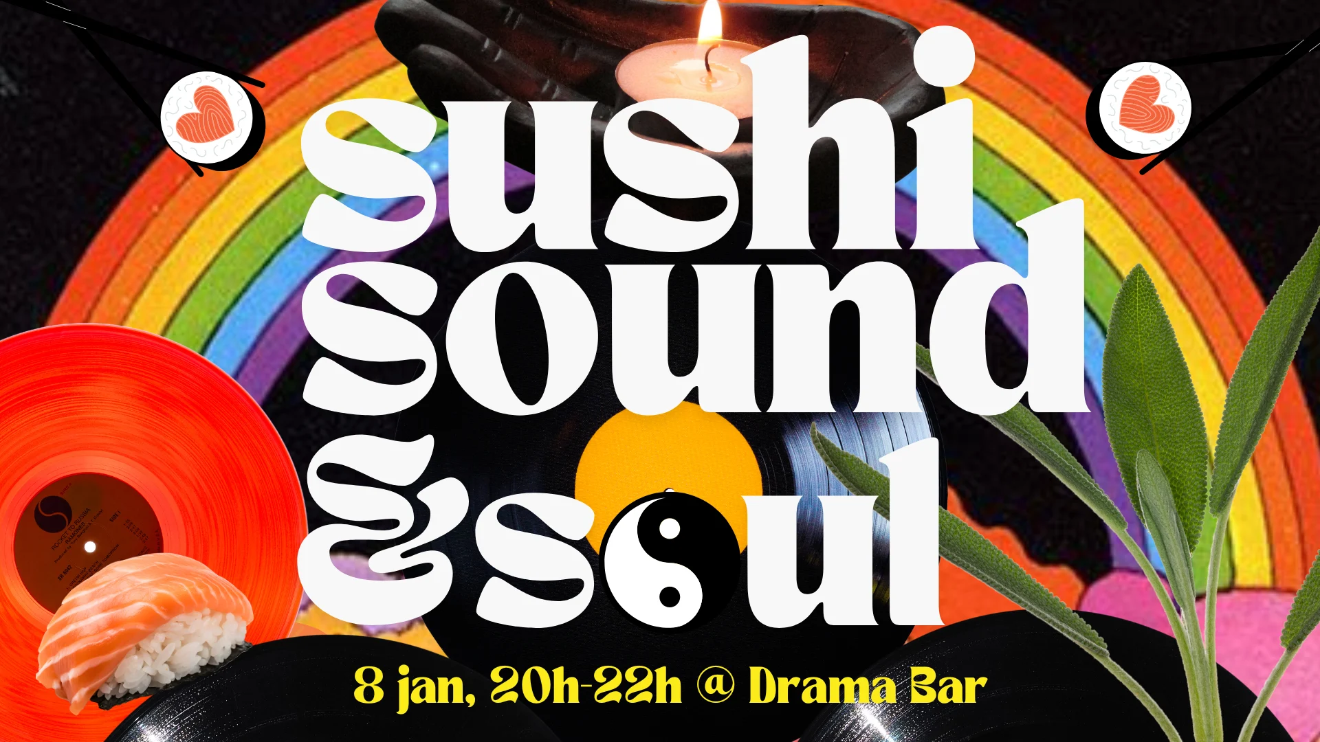 Sushi, Sound & Soul Cover