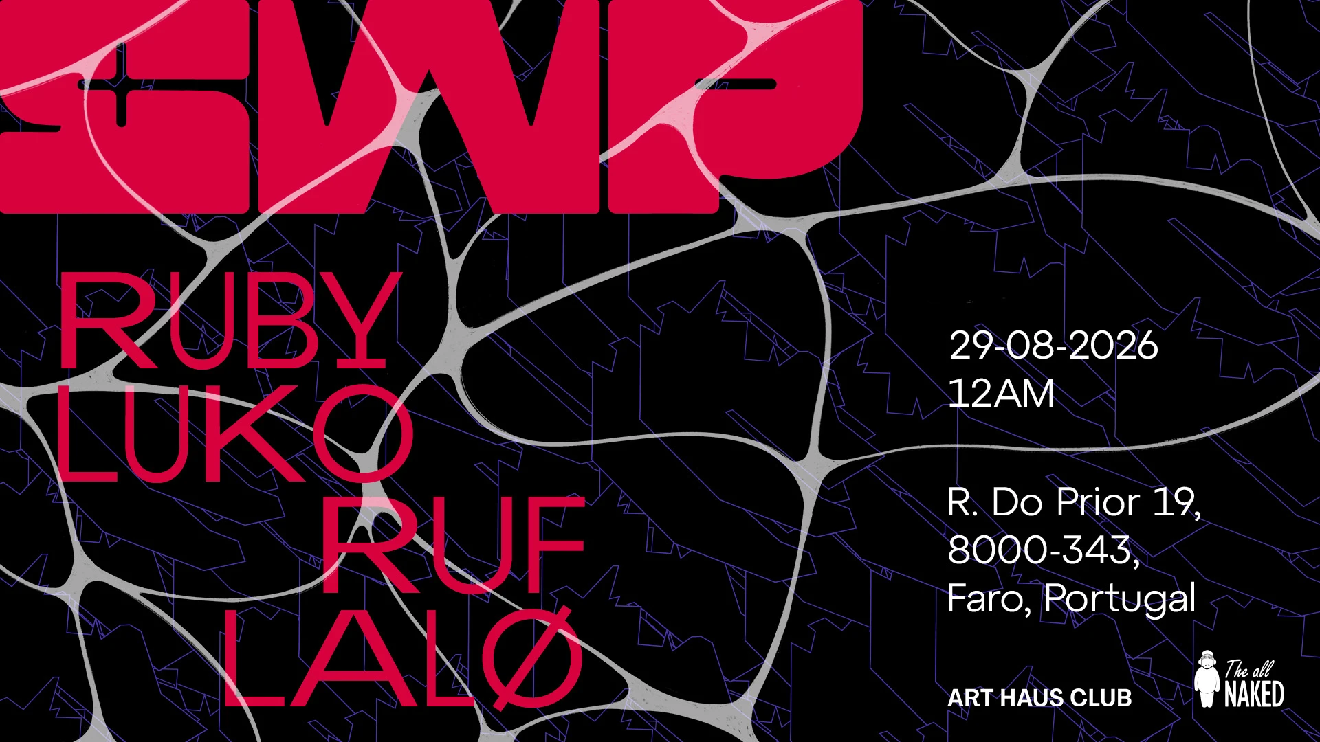 Theallnaked Invites: Sound Wave Prophecy Cover