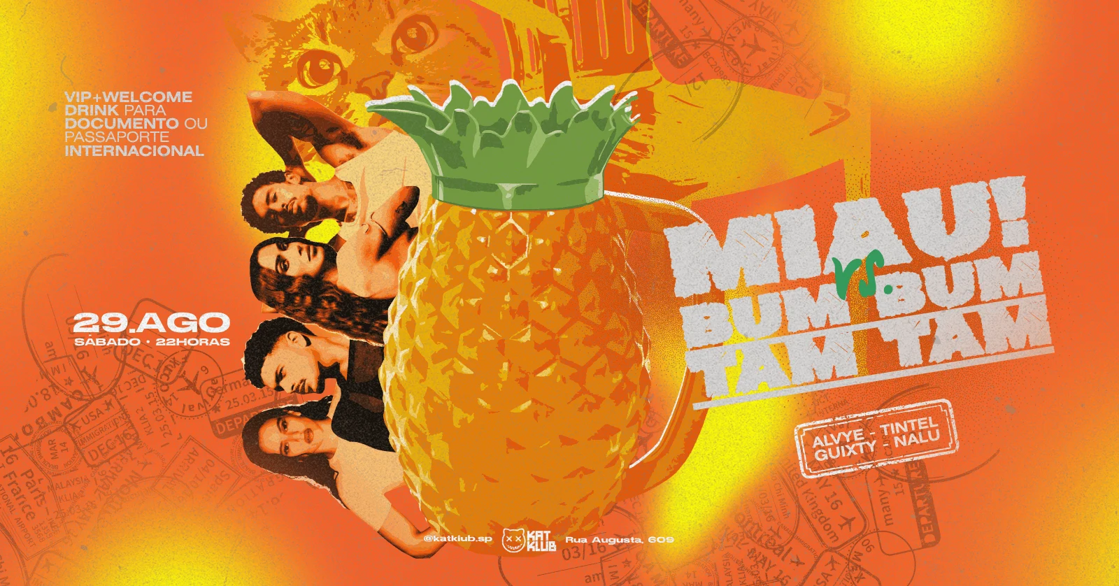 Miau Vs Bum Bum Tam Tam - Noite De Funk E Reggaeton 🔥 Cover