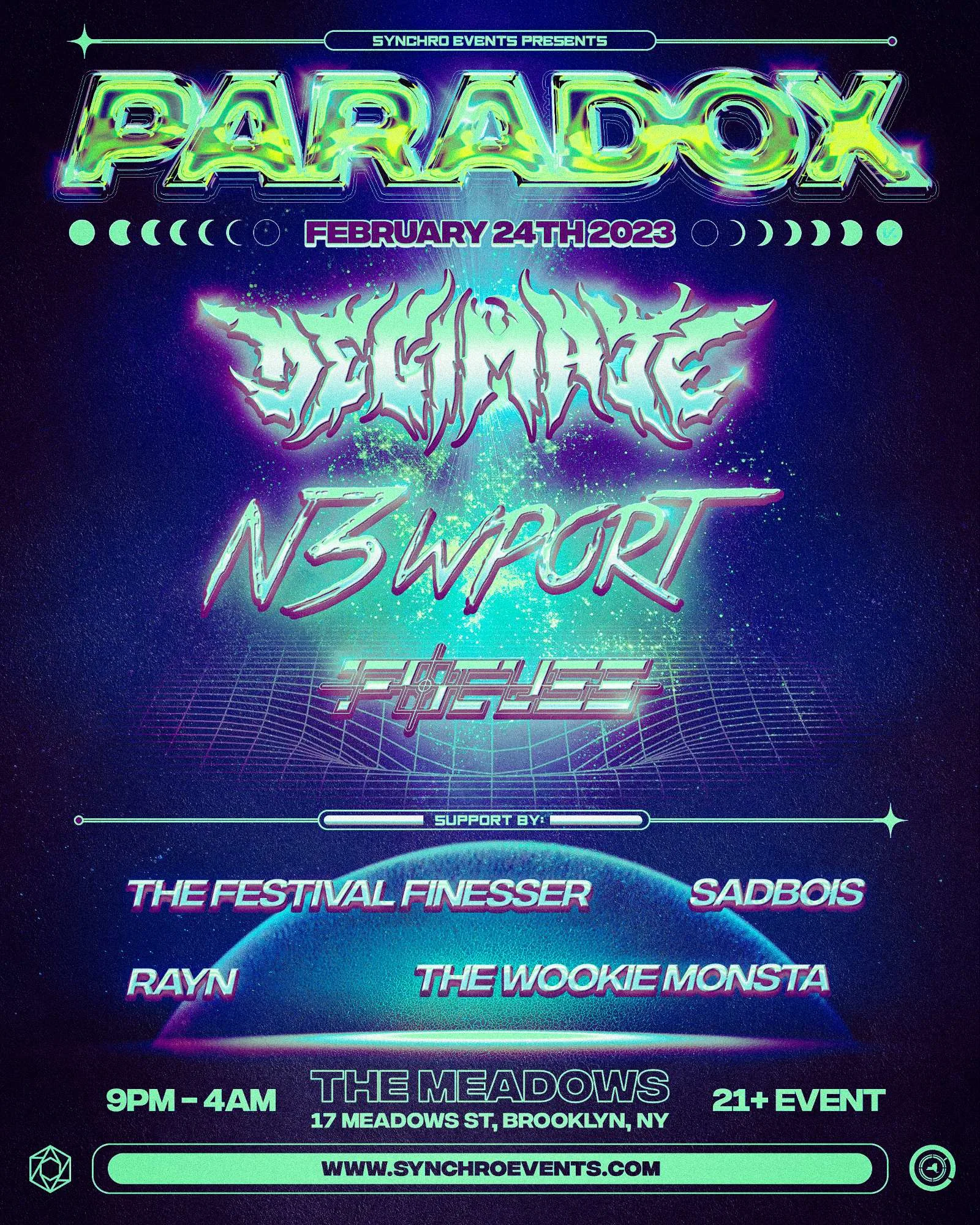 Synchro Events Presents Paradox 2023 Cover