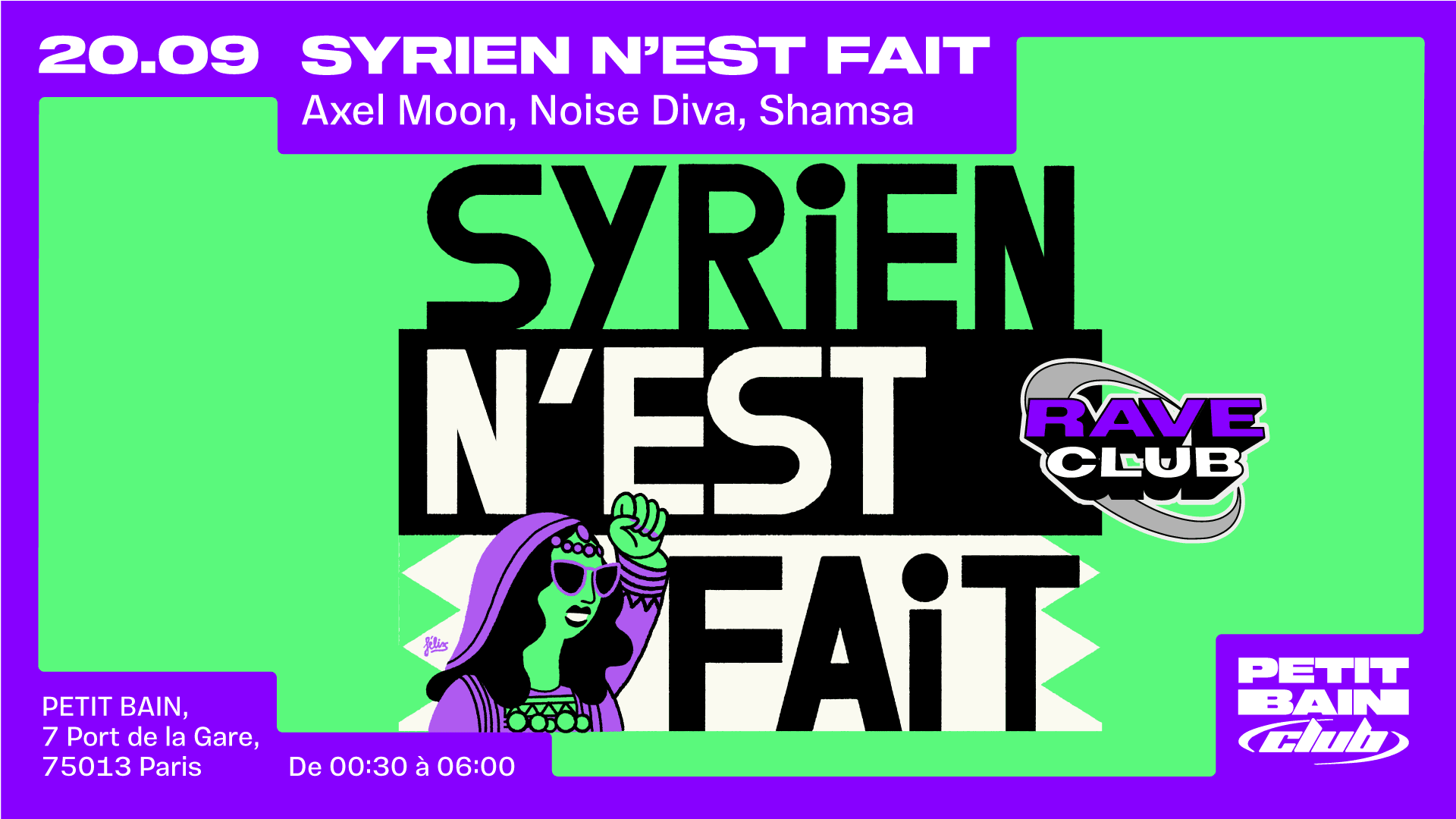 Syrien N'est Fait Cover