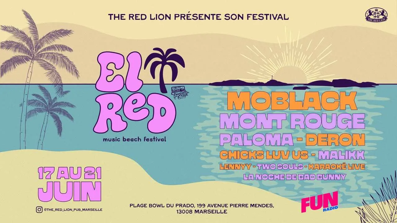 Elred Music Beach Festival Cover