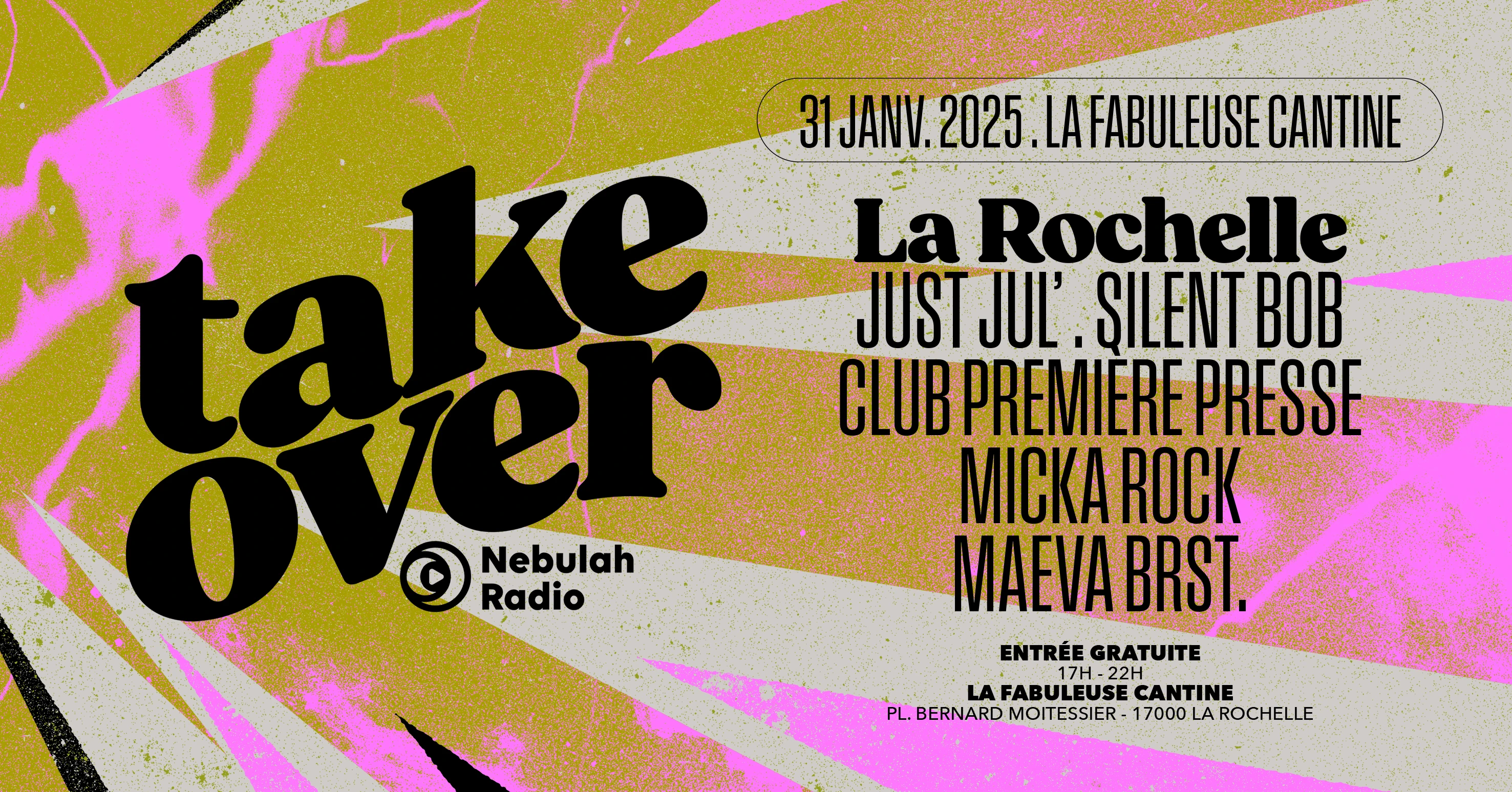 Nebulah La Rochelle Takeover #2 - La Fabuleuse Cantine Cover