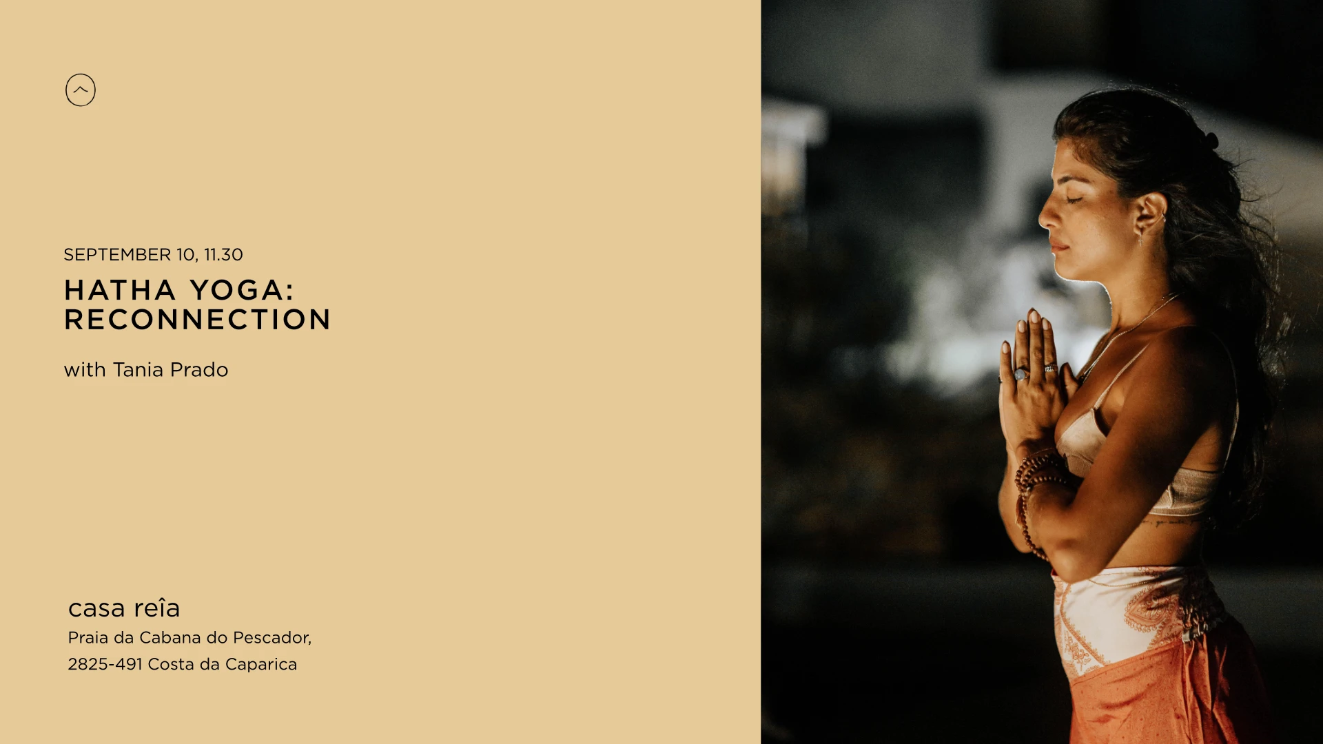 Workshop - Hatha Yoga With Tania Prado Cover