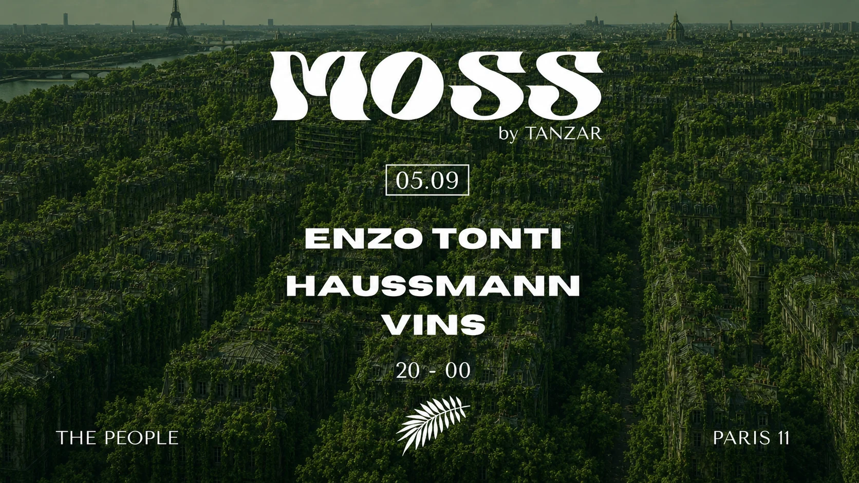 Moss By Tanzar Avec Enzo Tonti, Haussmann, Vins Cover
