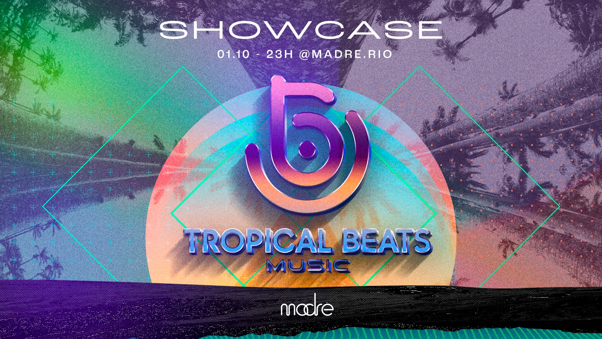 Showcase Tropical Beats Music Cover