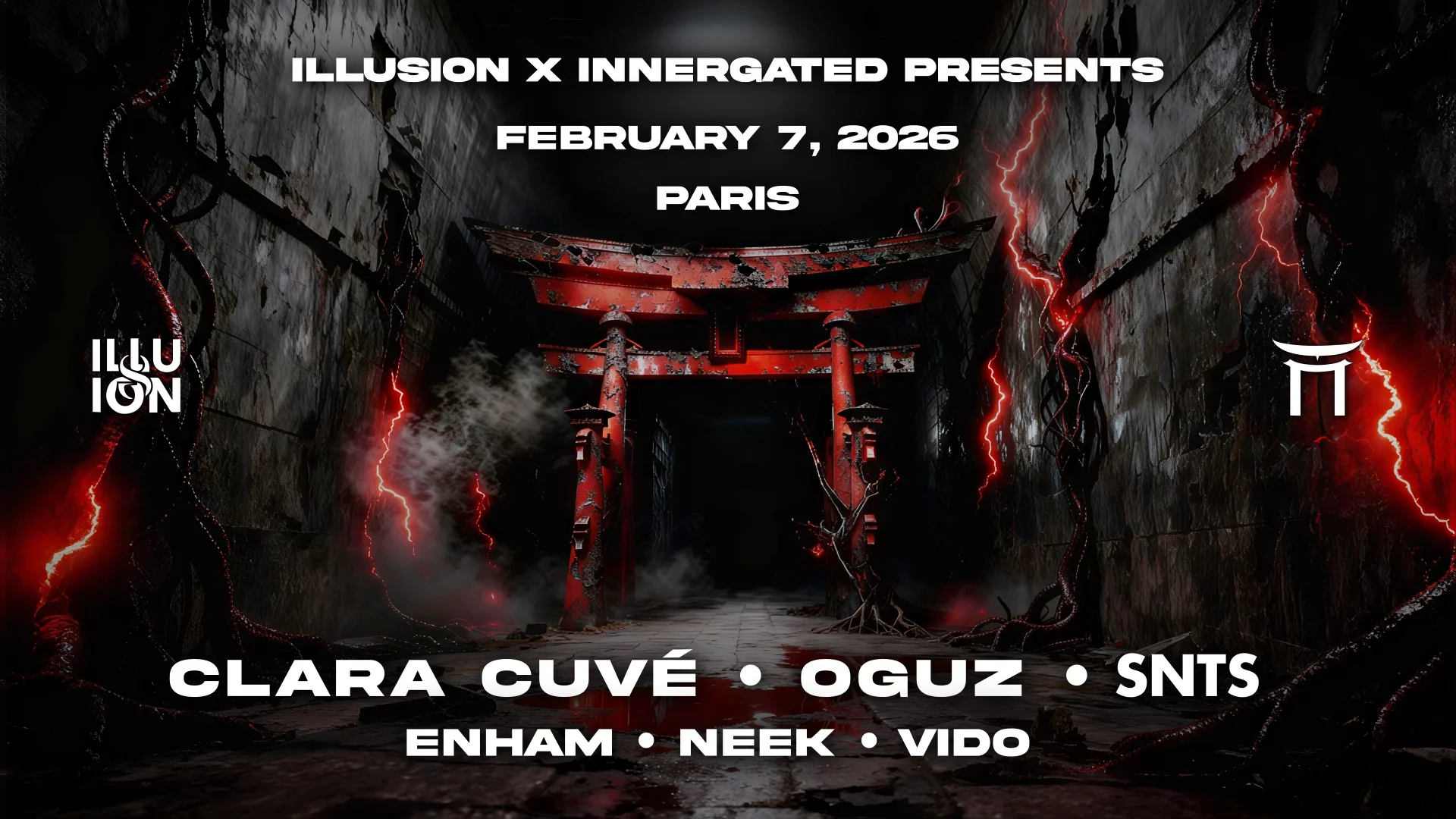 Illusion X Innergated Presents: Oguz Clara Cuvé Enham & More Cover