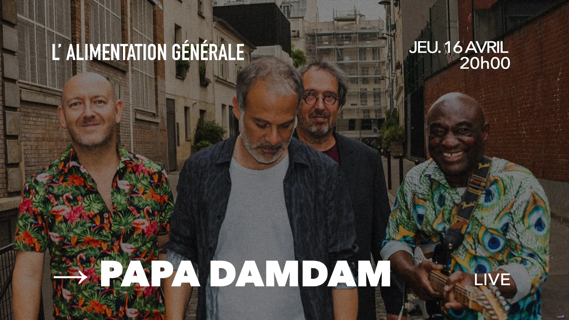 Papa Damdam X L'alimentation Générale Cover