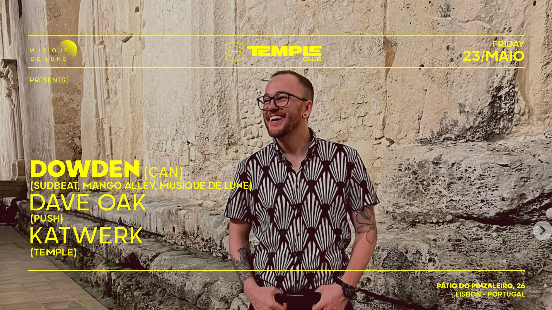 Musique De Lune Present Dowden (Can) + Dave Oak + Katwerk Cover