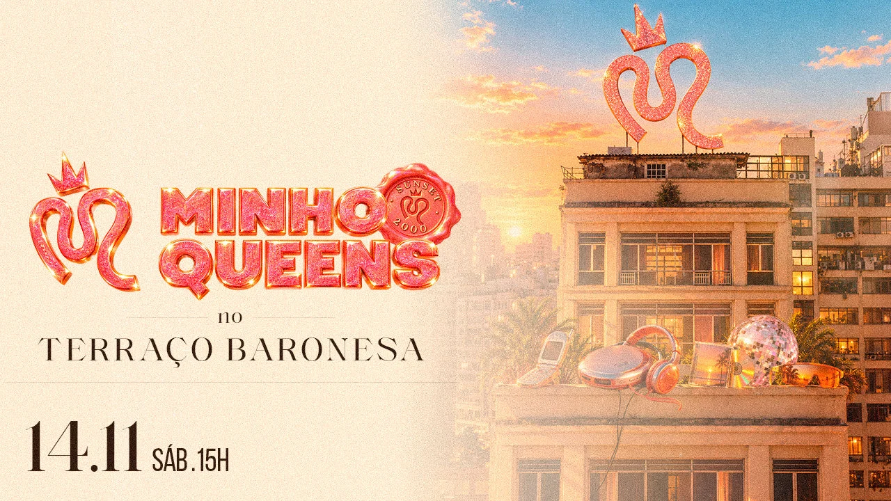 Estreia! Minhoqueens No Terraço Baronesa - 14/11 Cover