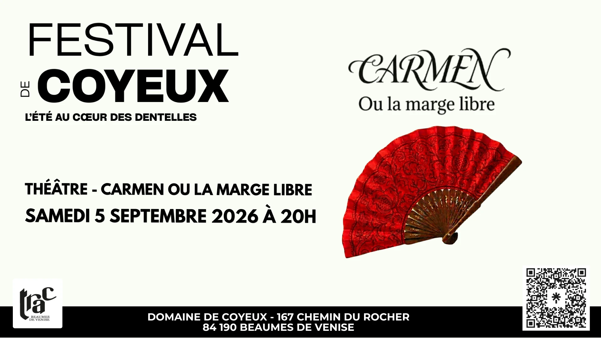 Carmen Ou La Marge Libre - Trac X Domaine De Coyeux Cover