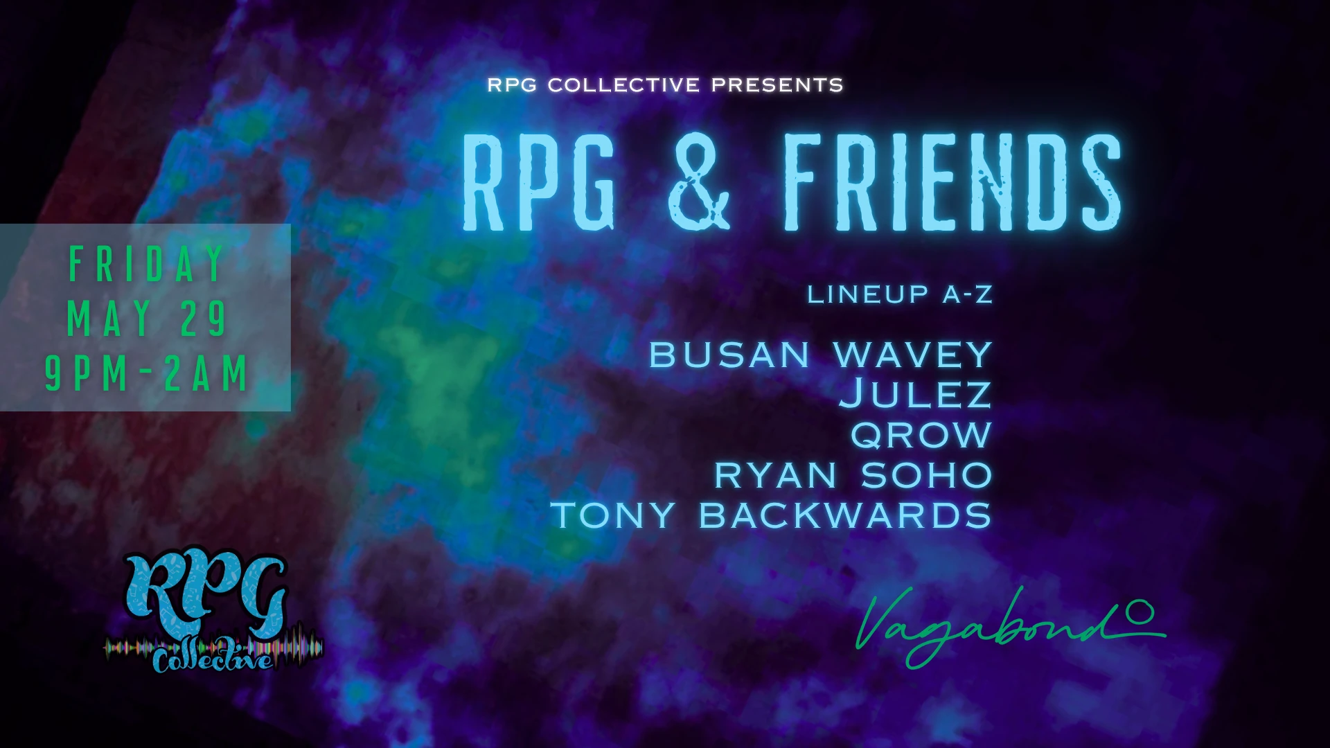 Rpg & Friends - Julez, Qrow, Ryan Soho, Busan Wavey, Ynot Cover