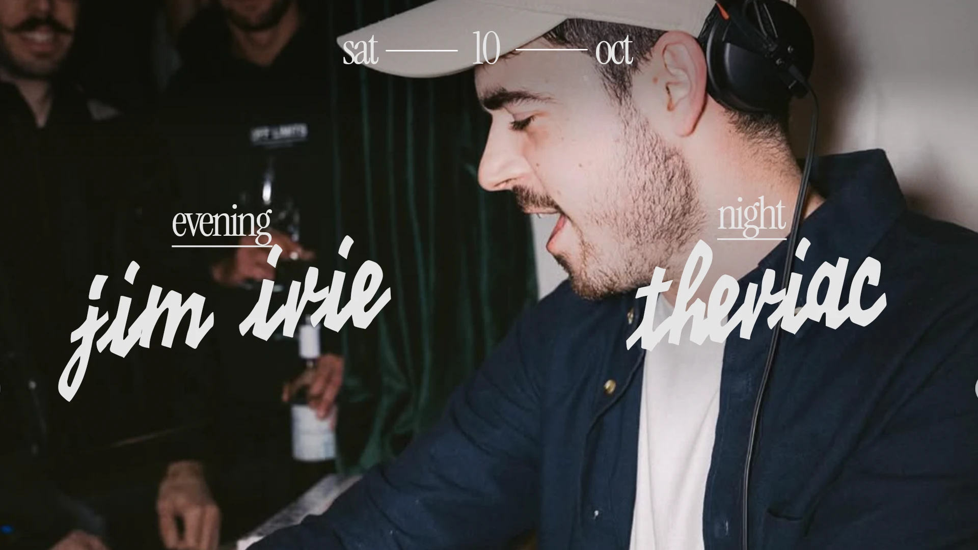 Vinyles All Night Long : Theriac + Jim Irie Cover