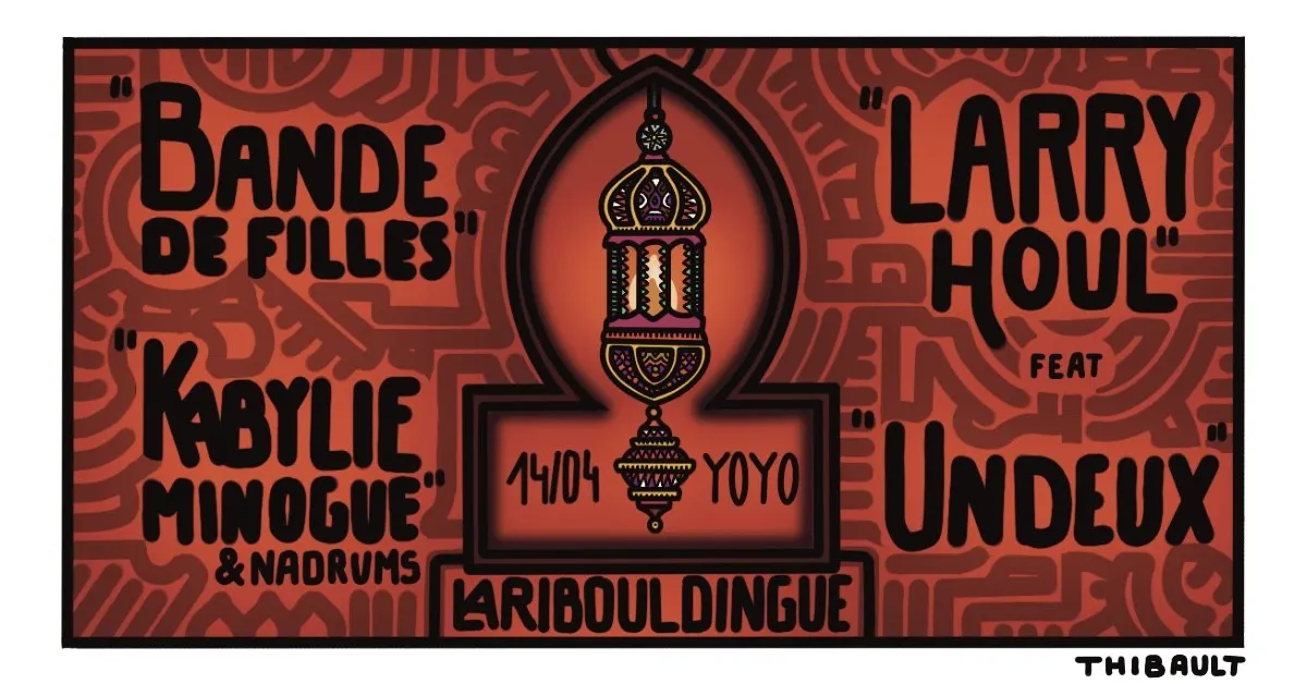 La Ribouldingue - Bdf, Un Deux, Larry Houl, Kabylie Minogue Cover