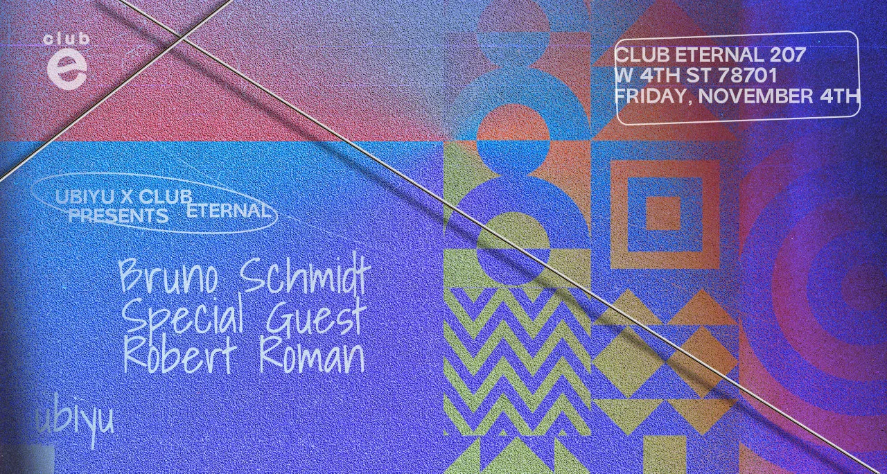 Ubiyu X Club Eternal Pres: Bruno Schmidt (Berlin) Cover