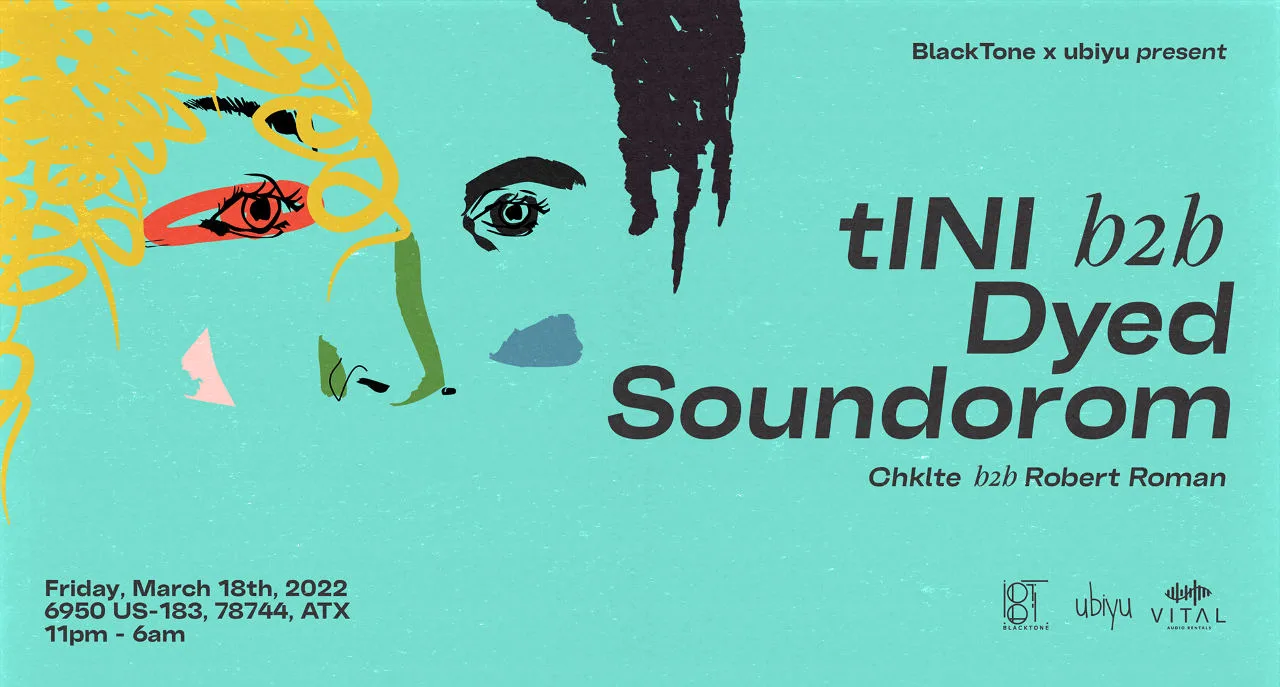 Blacktone X Ubiyu Present: Tini B2b Dyed Soundorom Cover