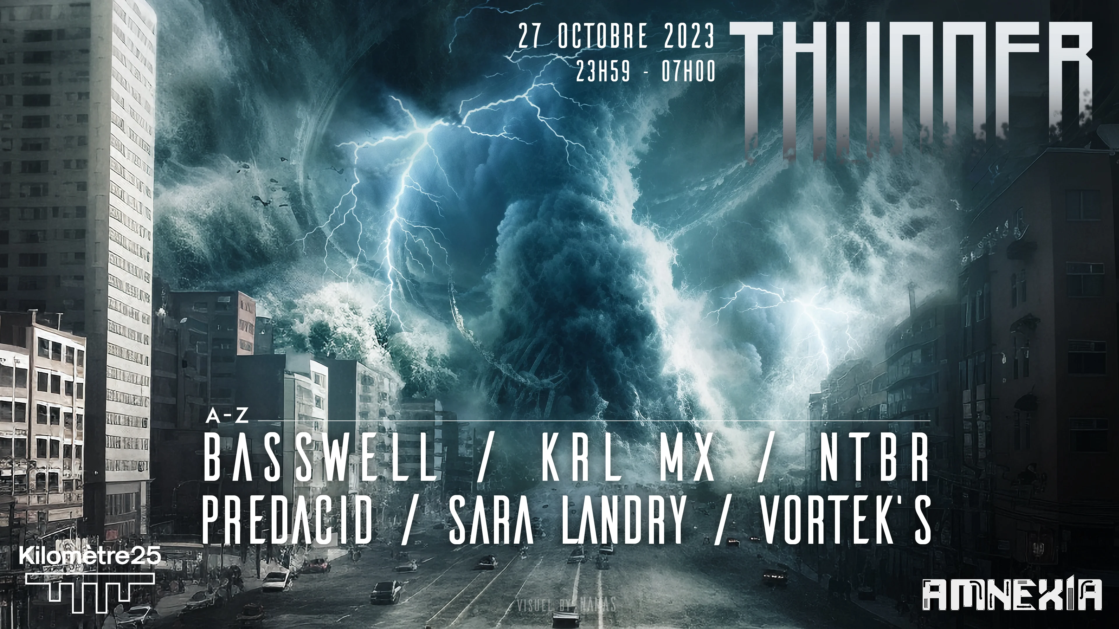 Thunder X Km25 : Sara Landry, Basswell, Krl MX, Vortek's &+ Cover