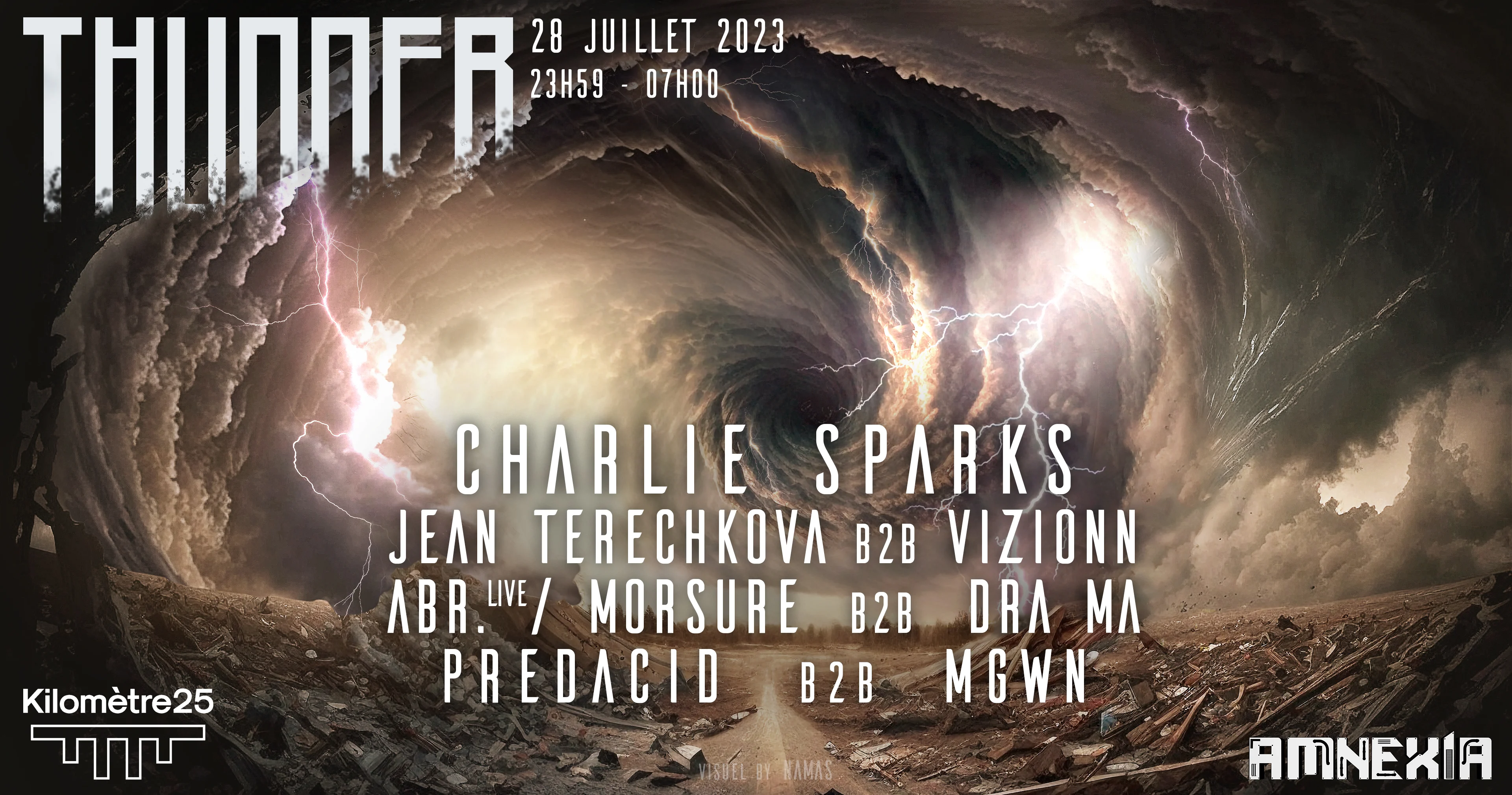 Thunder X Km25: Charlie Sparks, Abr & More Cover